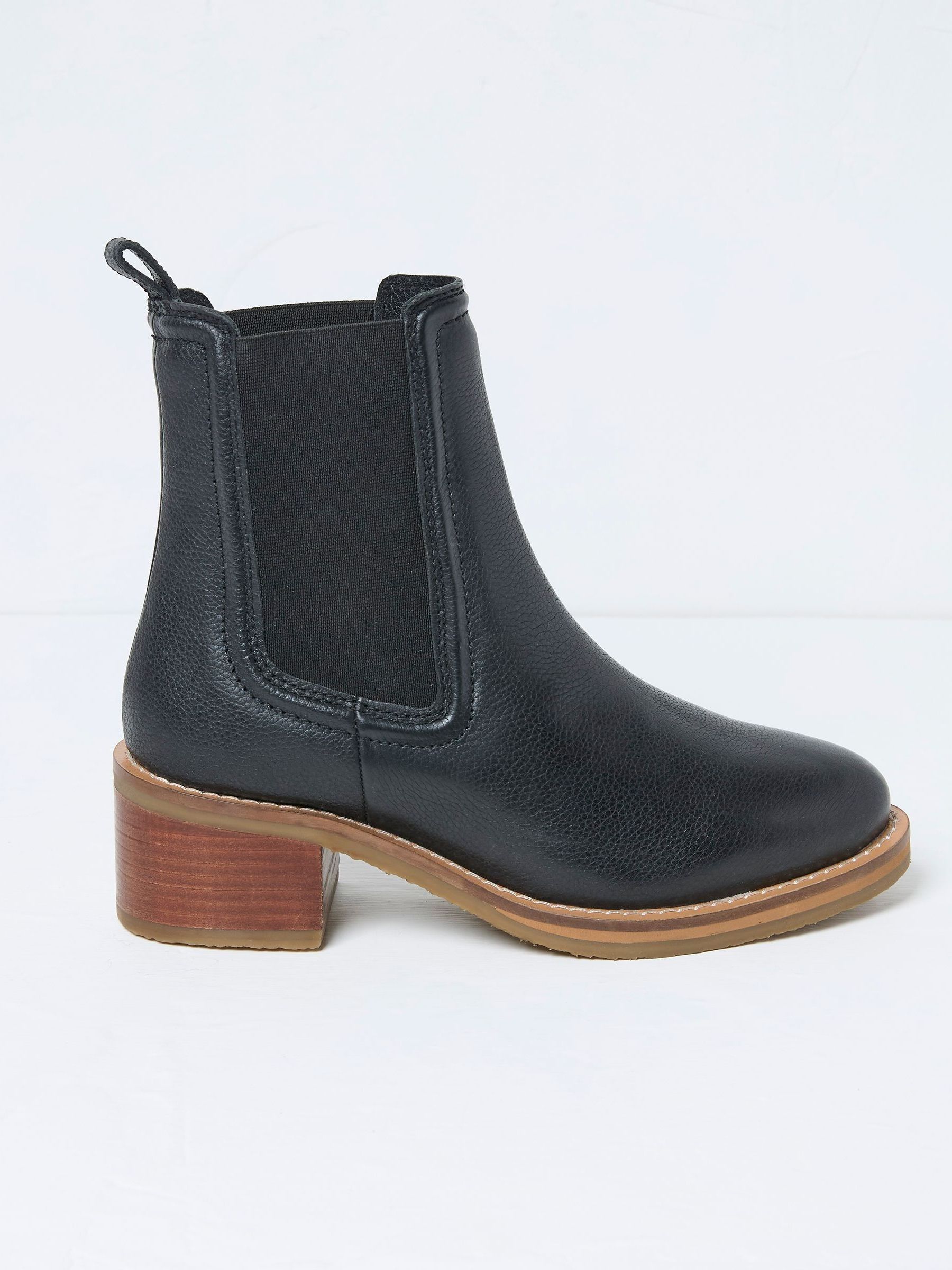 Orla Black Chelsea Boots - Image 1 of 3