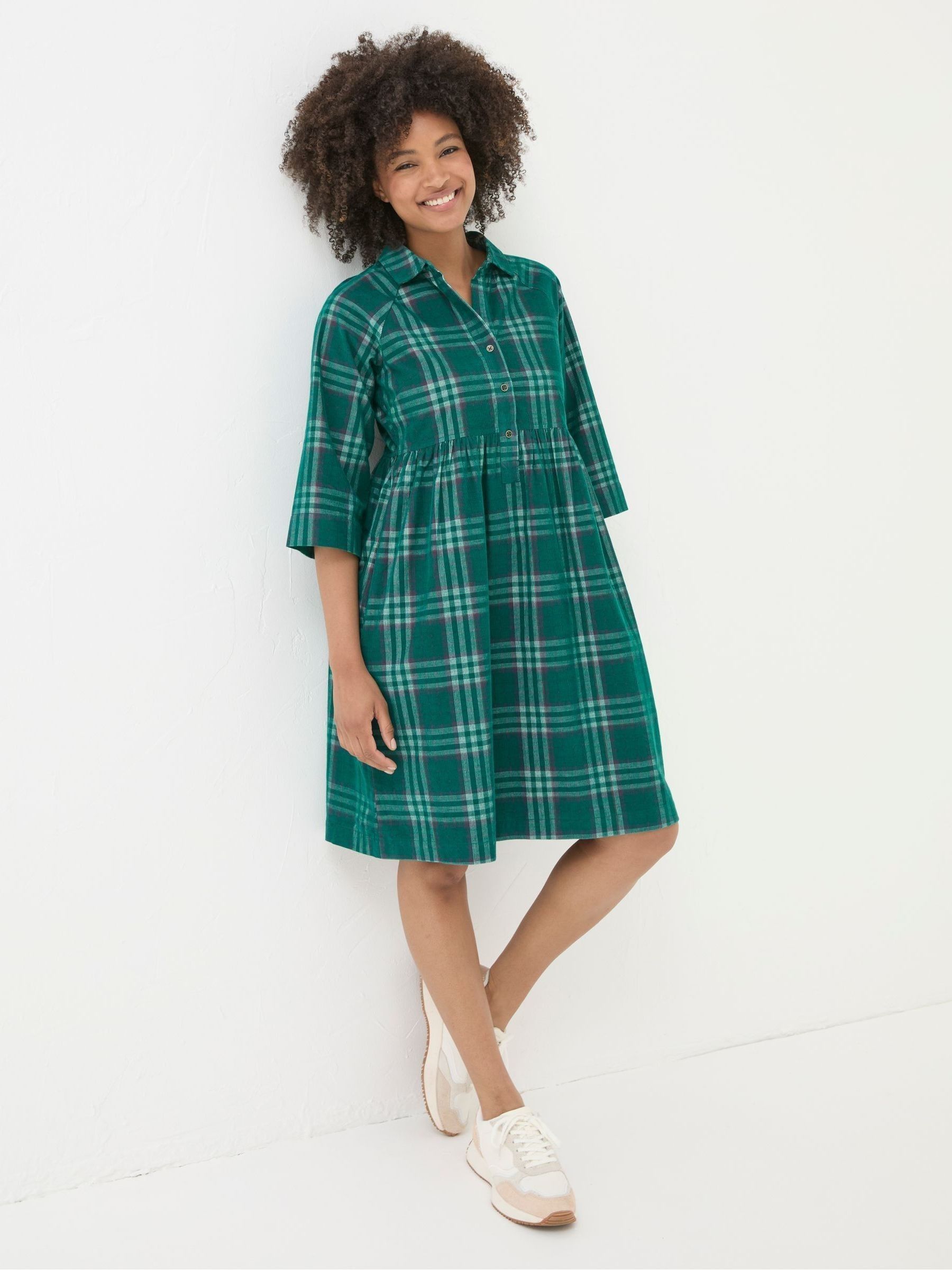 Sara Green Bubble Cord Dress - Image 3 of 5