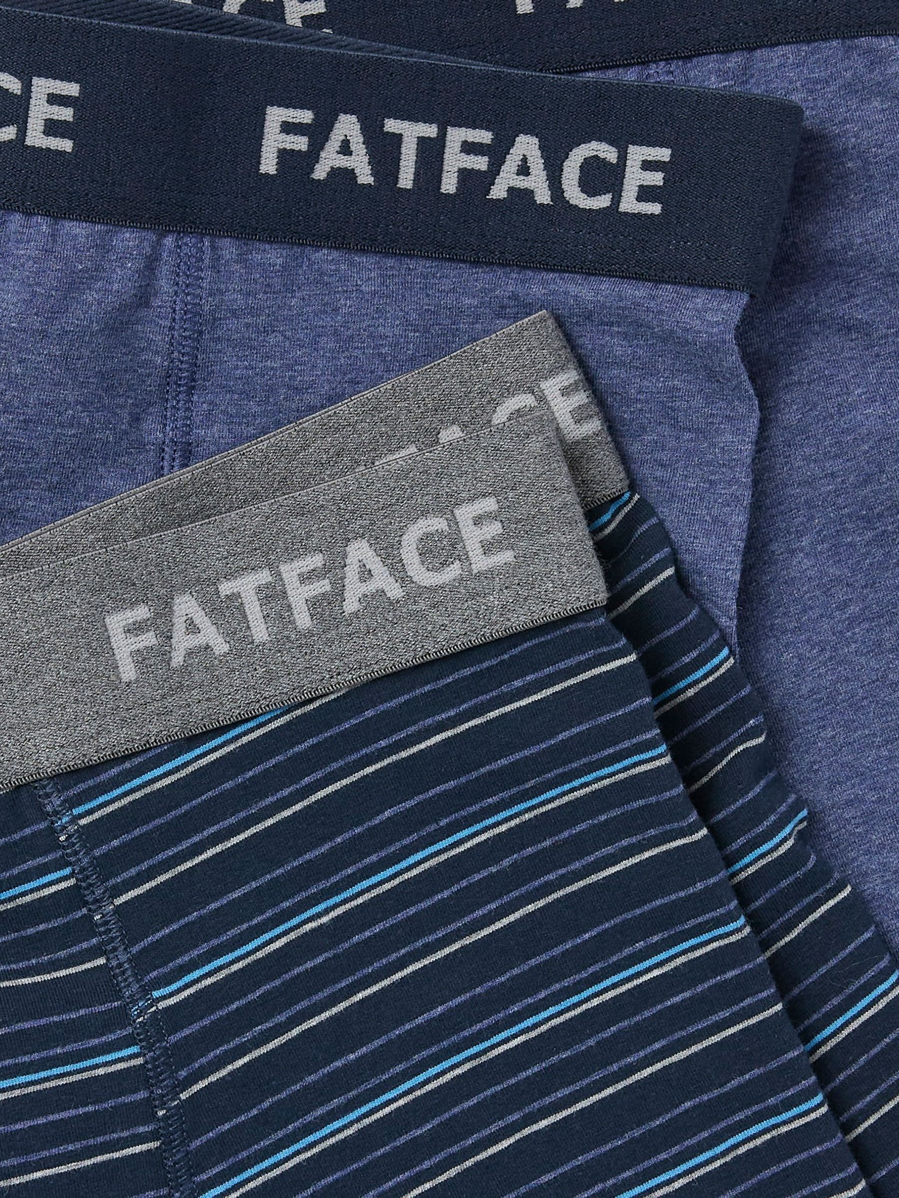 Blue Barton Stripe Boxers 2 Pack - Image 2 of 2