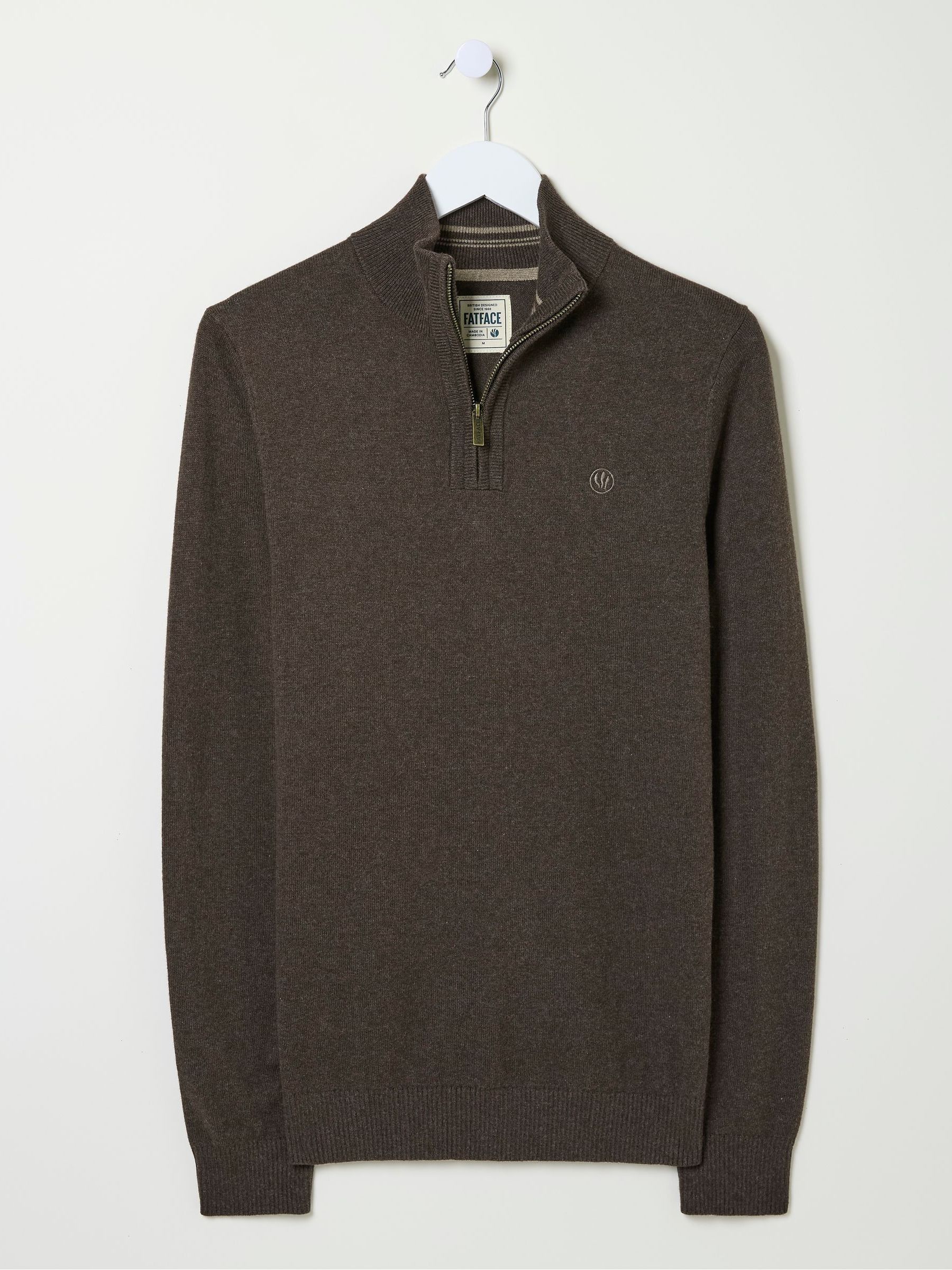 Rye Brown Half-Neck Jumper - Image 5 of 5