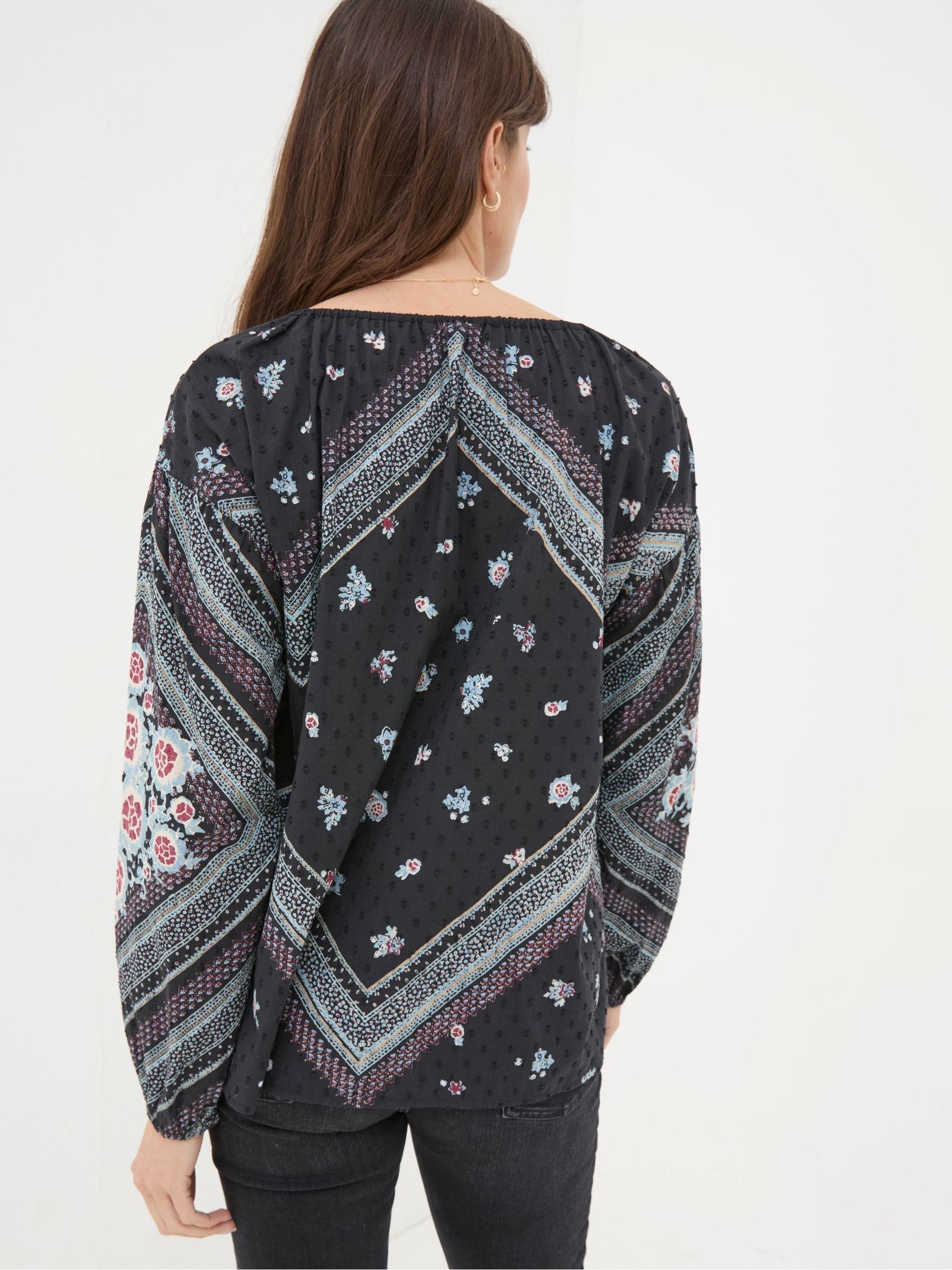 Ishana Black Frontier Blouse - Image 3 of 6