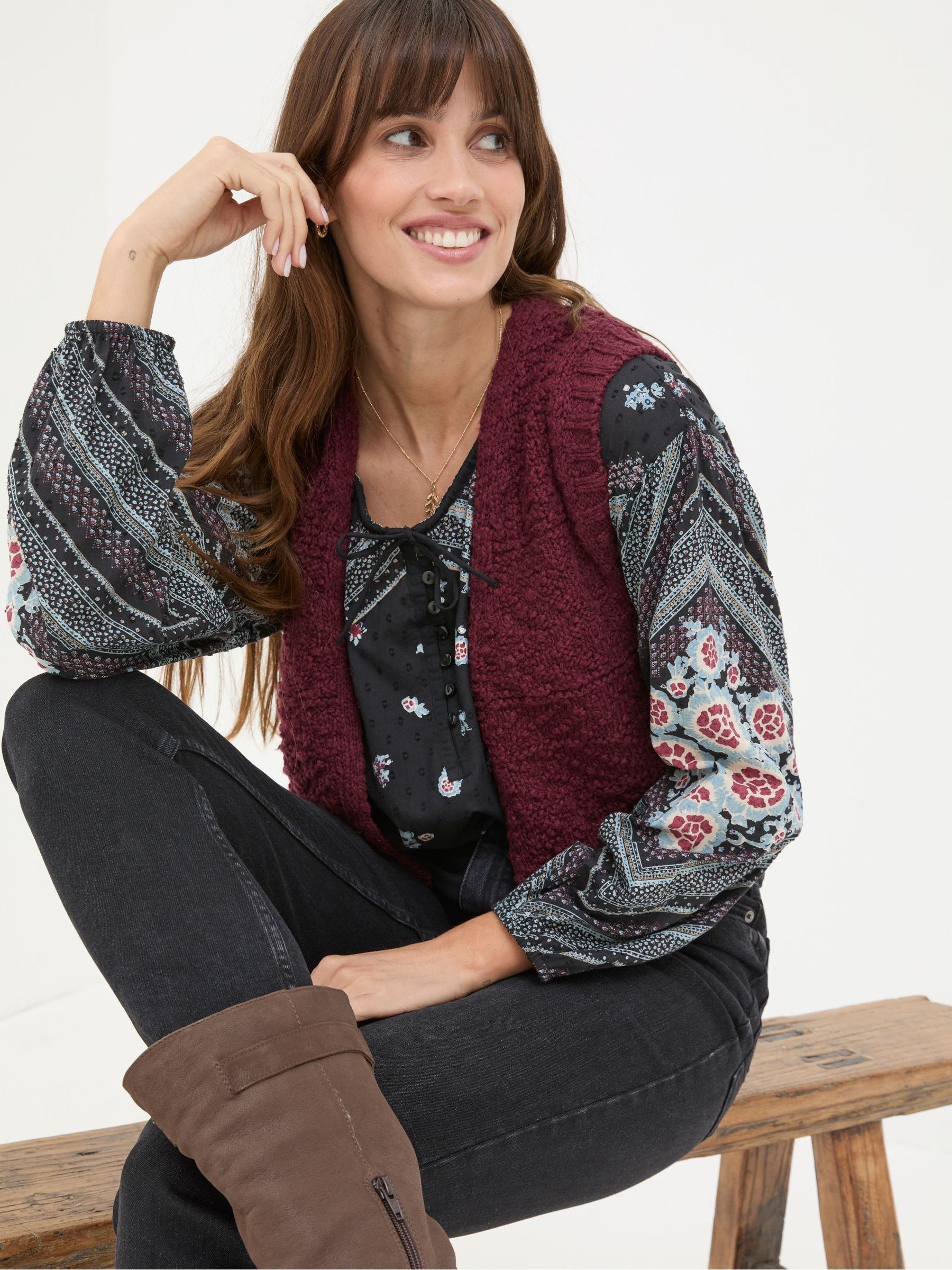 Ishana Black Frontier Blouse - Image 4 of 6