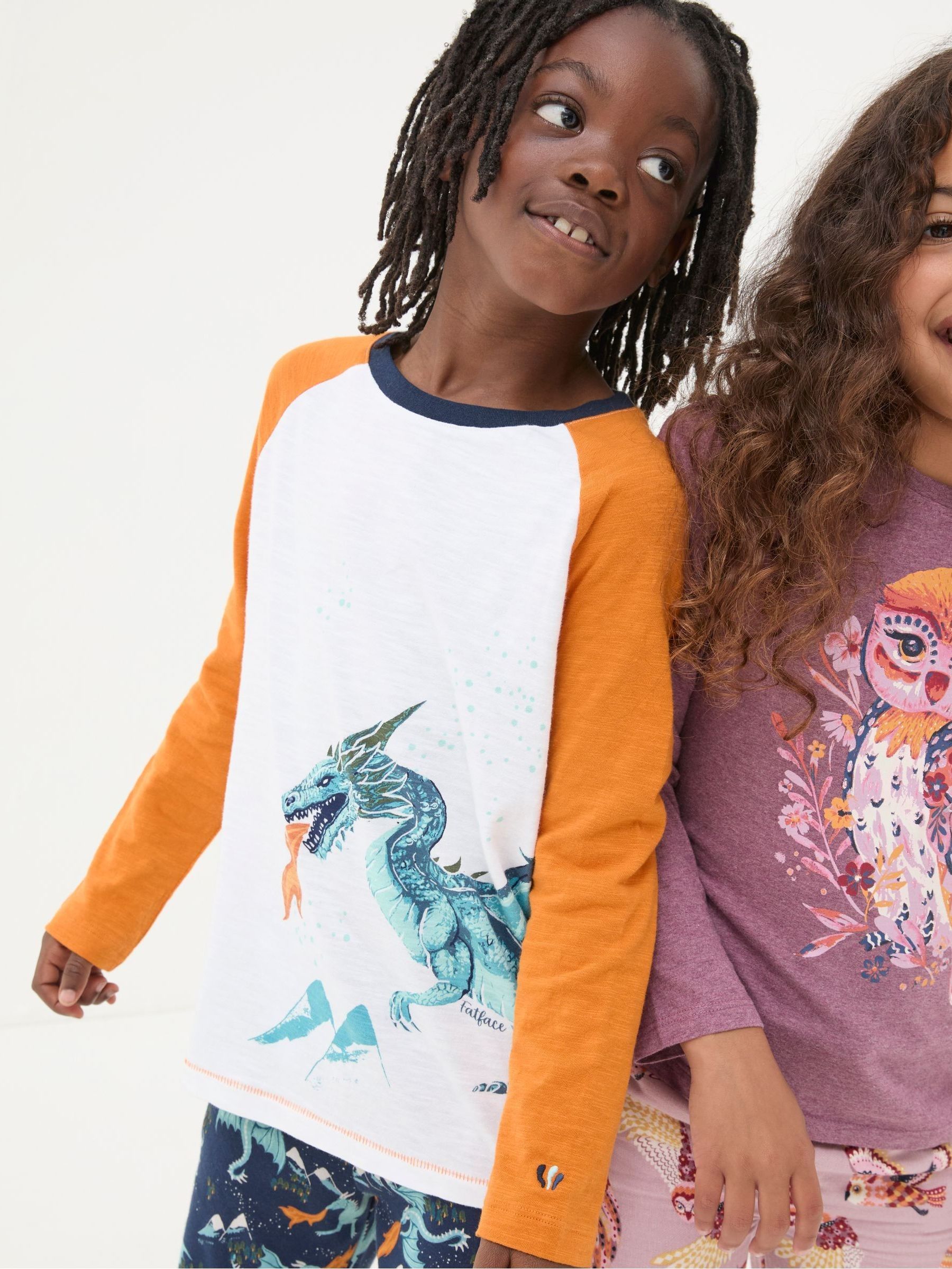 Blue Ice Dragon Pyjama Set - Image 4 of 5