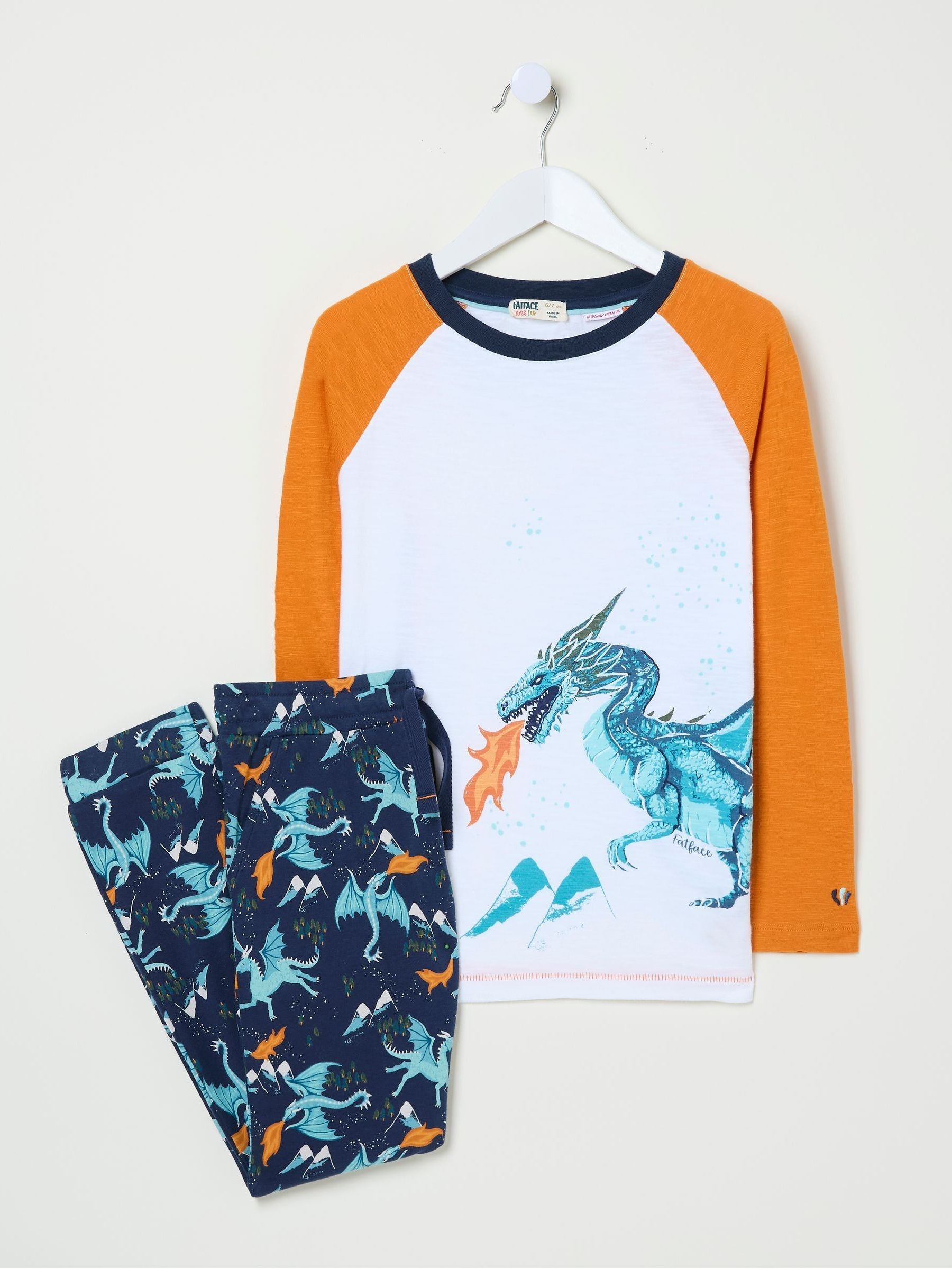 Blue Ice Dragon Pyjama Set - Image 5 of 5