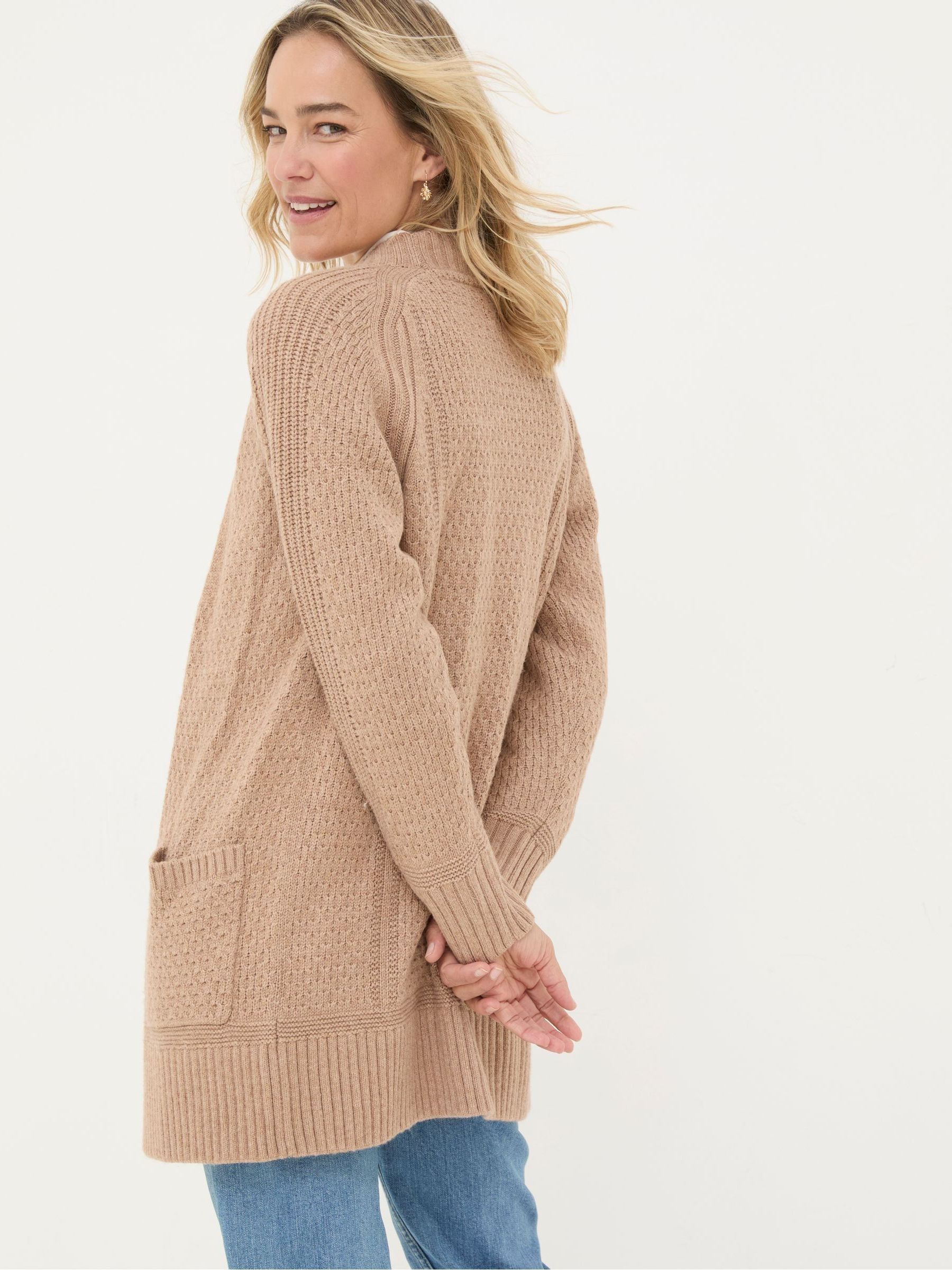 Hannah Natural Cardigan - Image 2 of 5