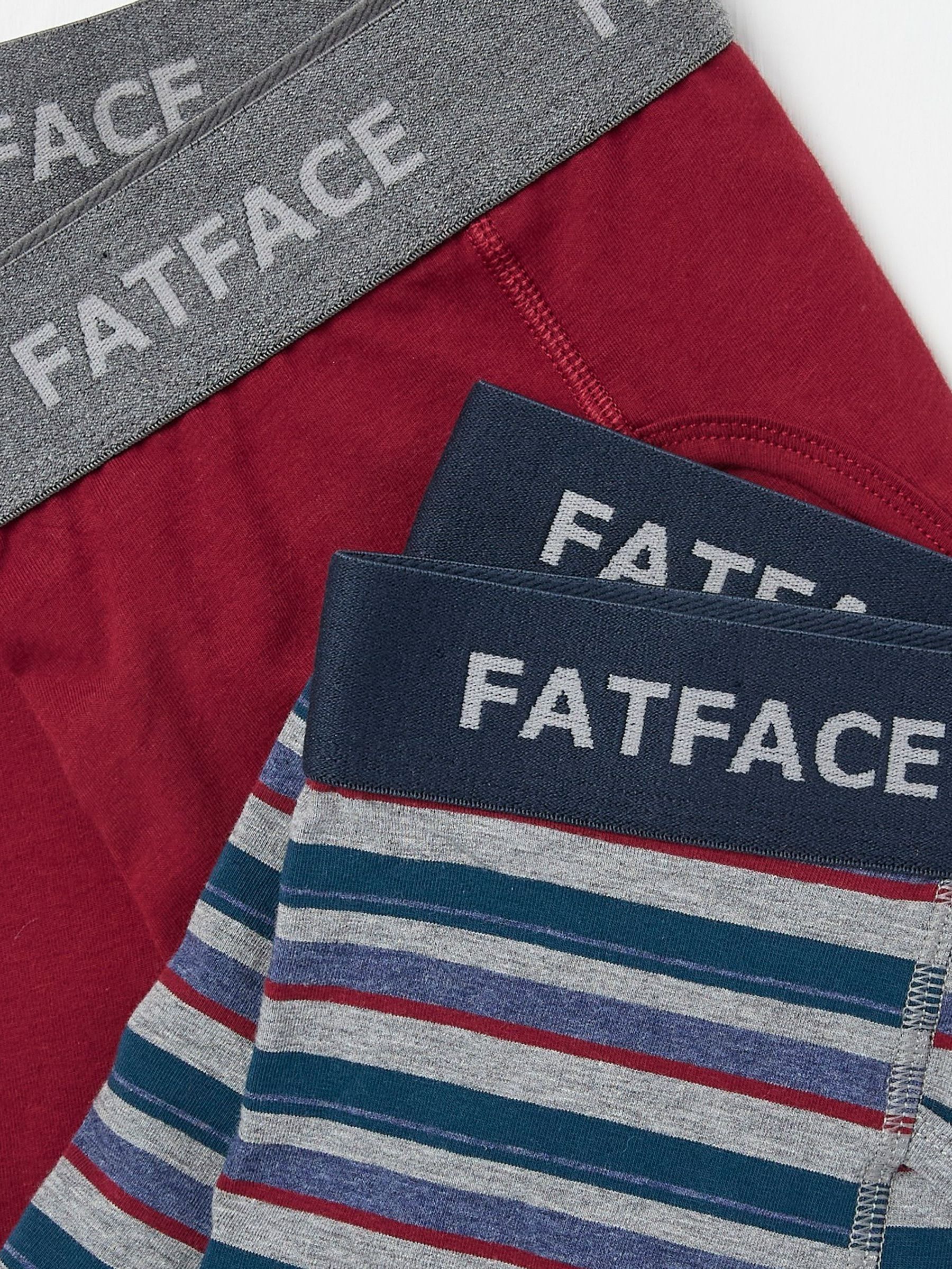 Red Milford Stripe Boxers 2 Pack - Image 2 of 2