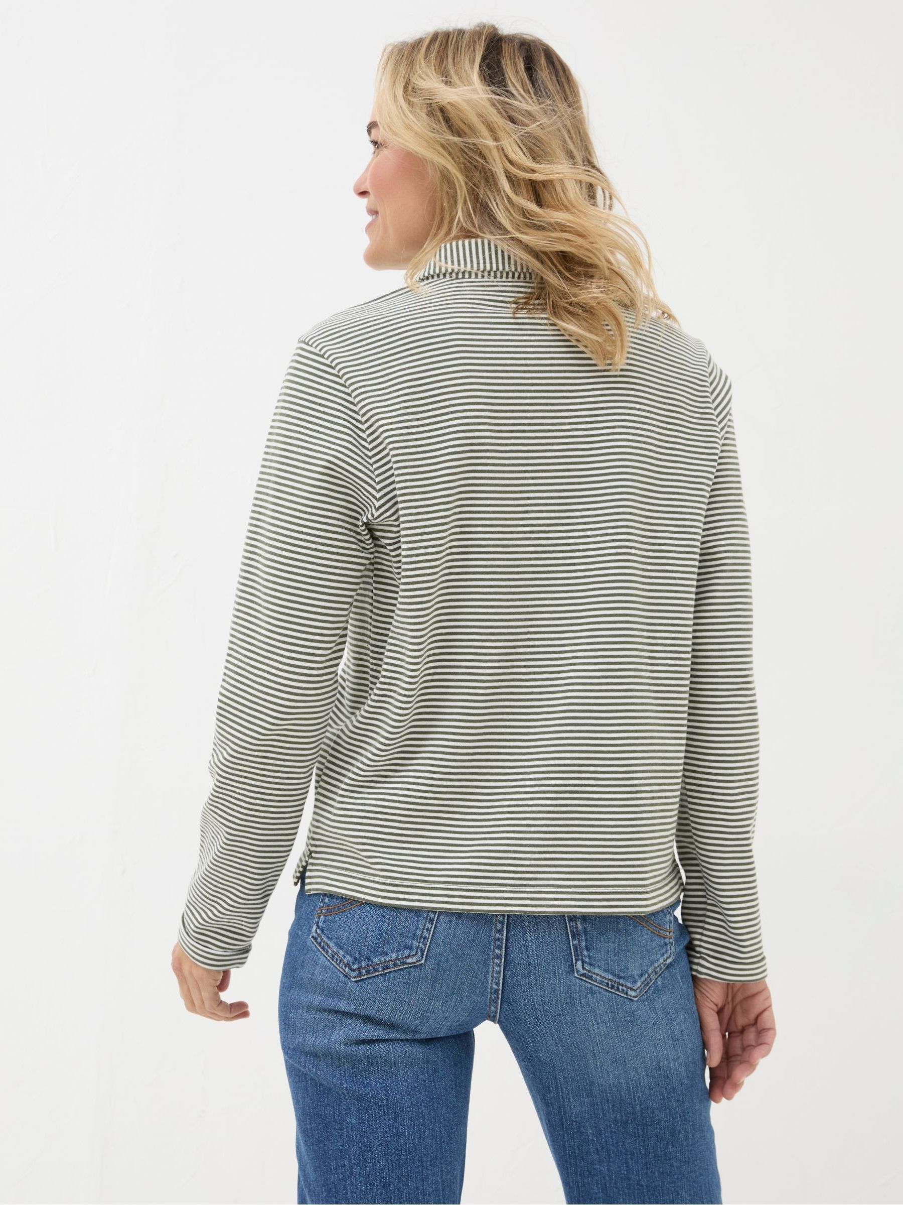 Jess Green Striped Shirt - Image 2 of 5
