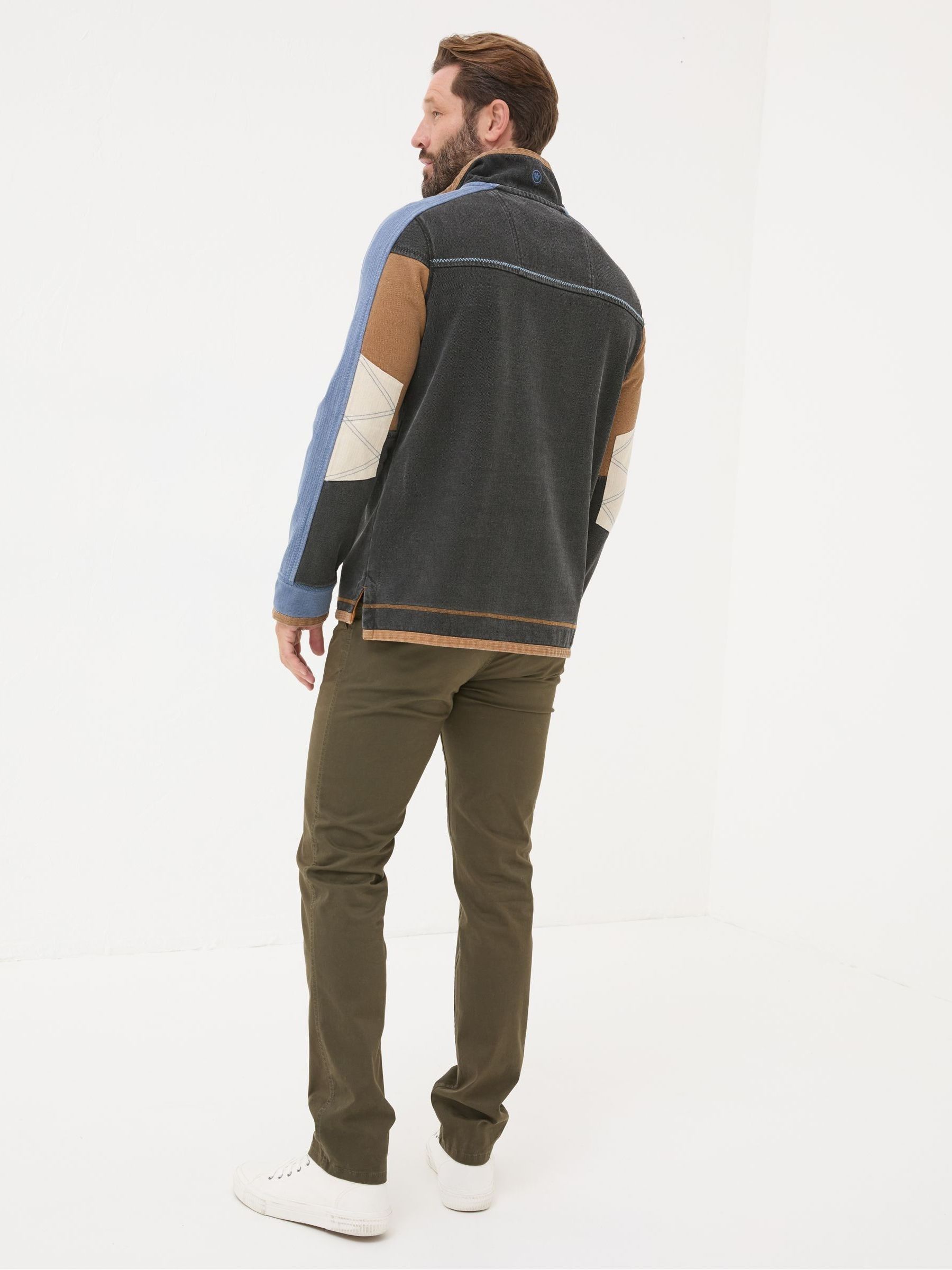Dark Green Slim Heyshott Chinos - Image 2 of 6