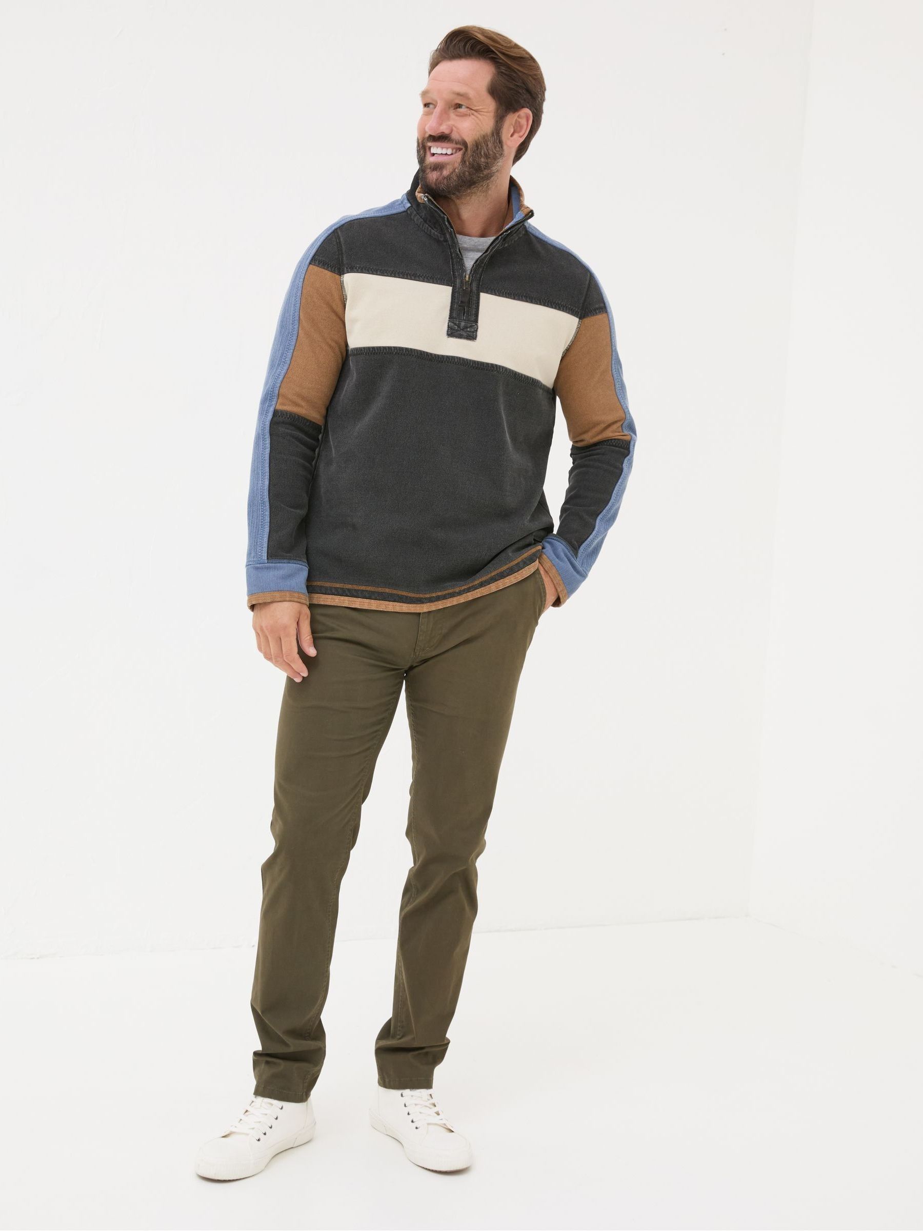 Dark Green Slim Heyshott Chinos - Image 3 of 6