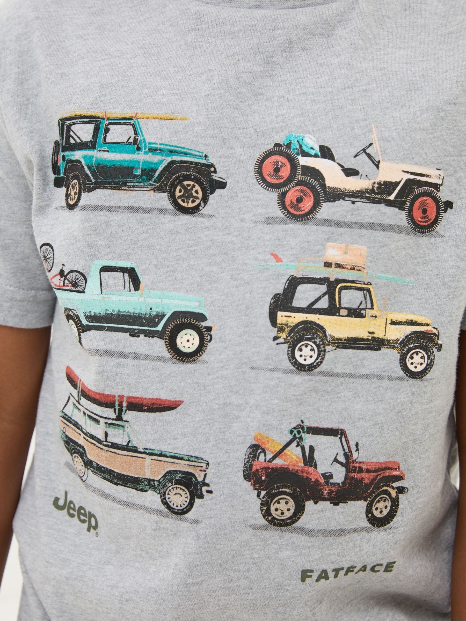 Jeep Grey Graphic T-Shirt - Image 3 of 4