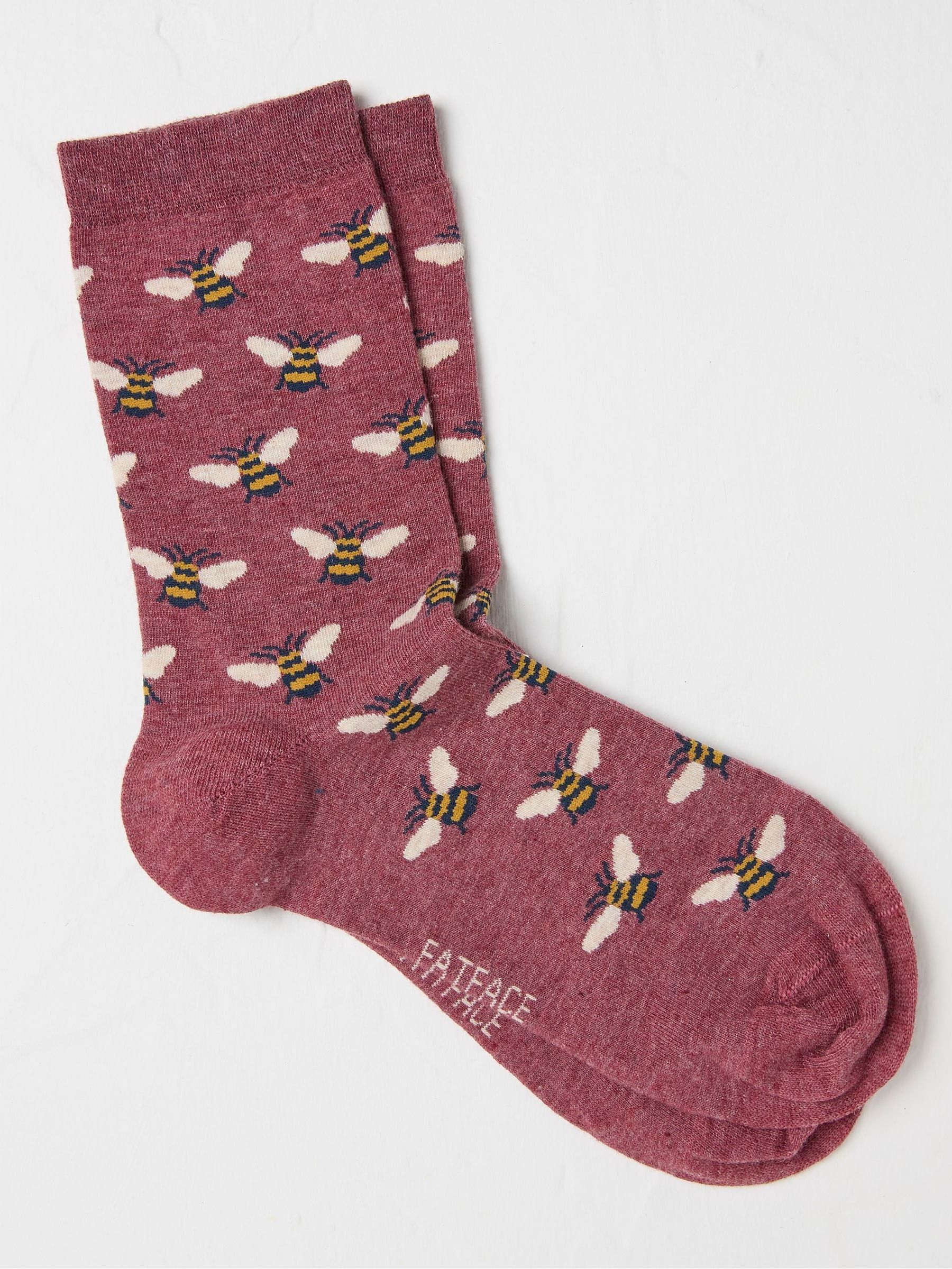 Pink Bee Womens Socks 1 Pack (size 4-7) - Image 1 of 2