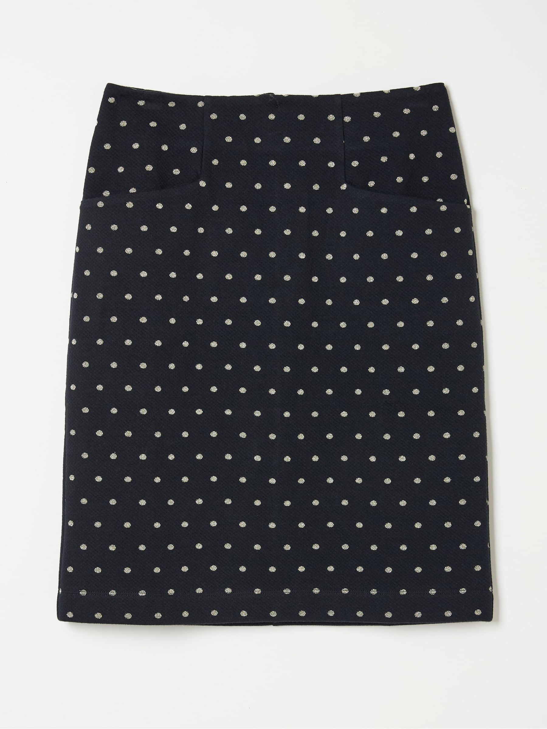 Jennie Black Metallic Spot Skirt - Image 5 of 5