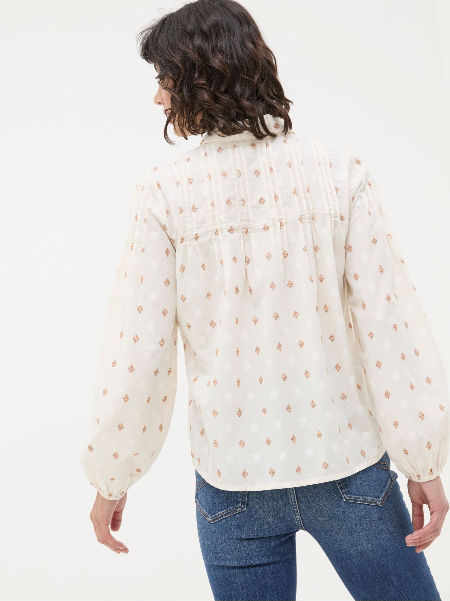 Elsie Ivory Dobby Blouse - Image 2 of 6