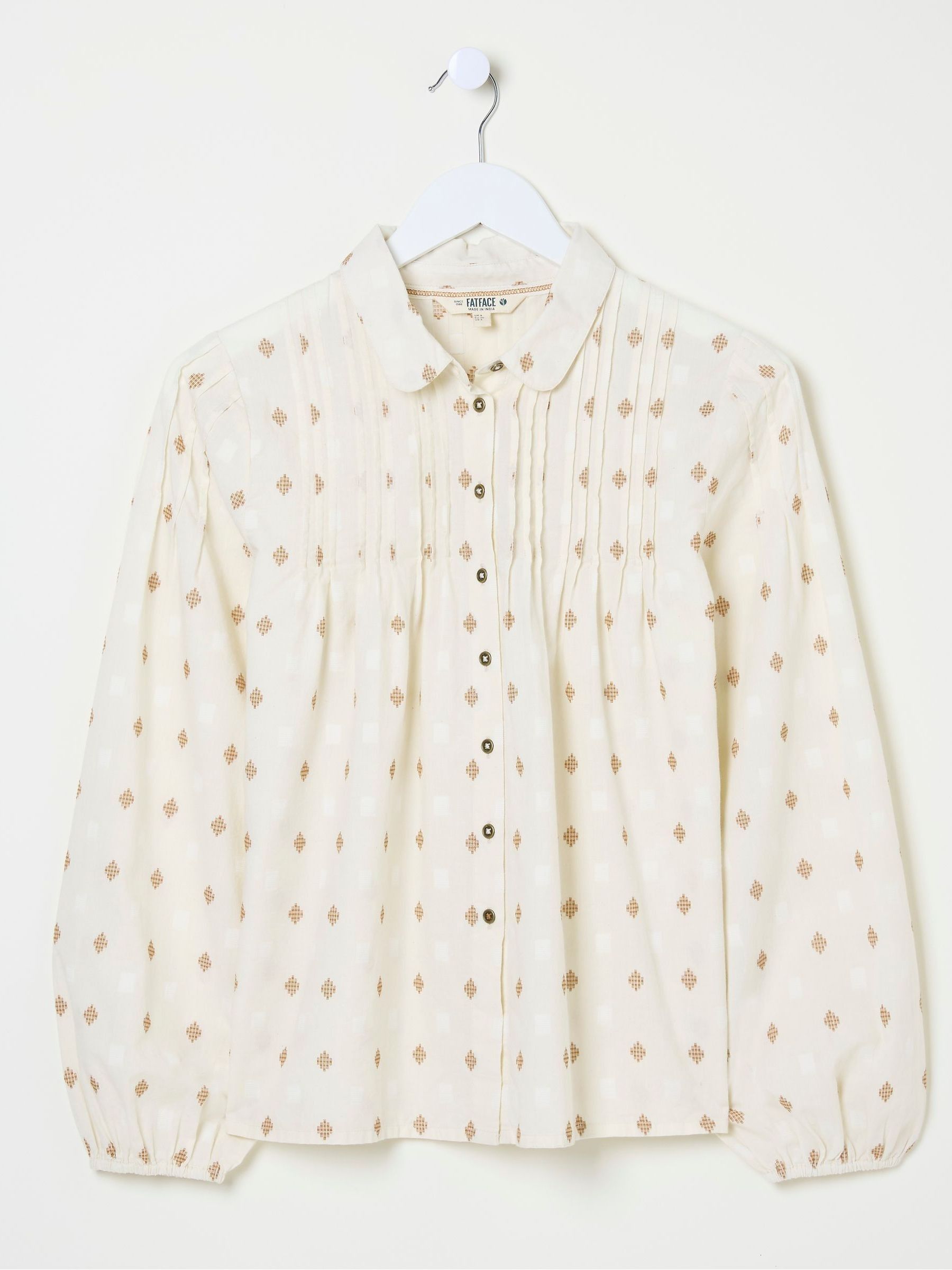Elsie Ivory Dobby Blouse - Image 6 of 6