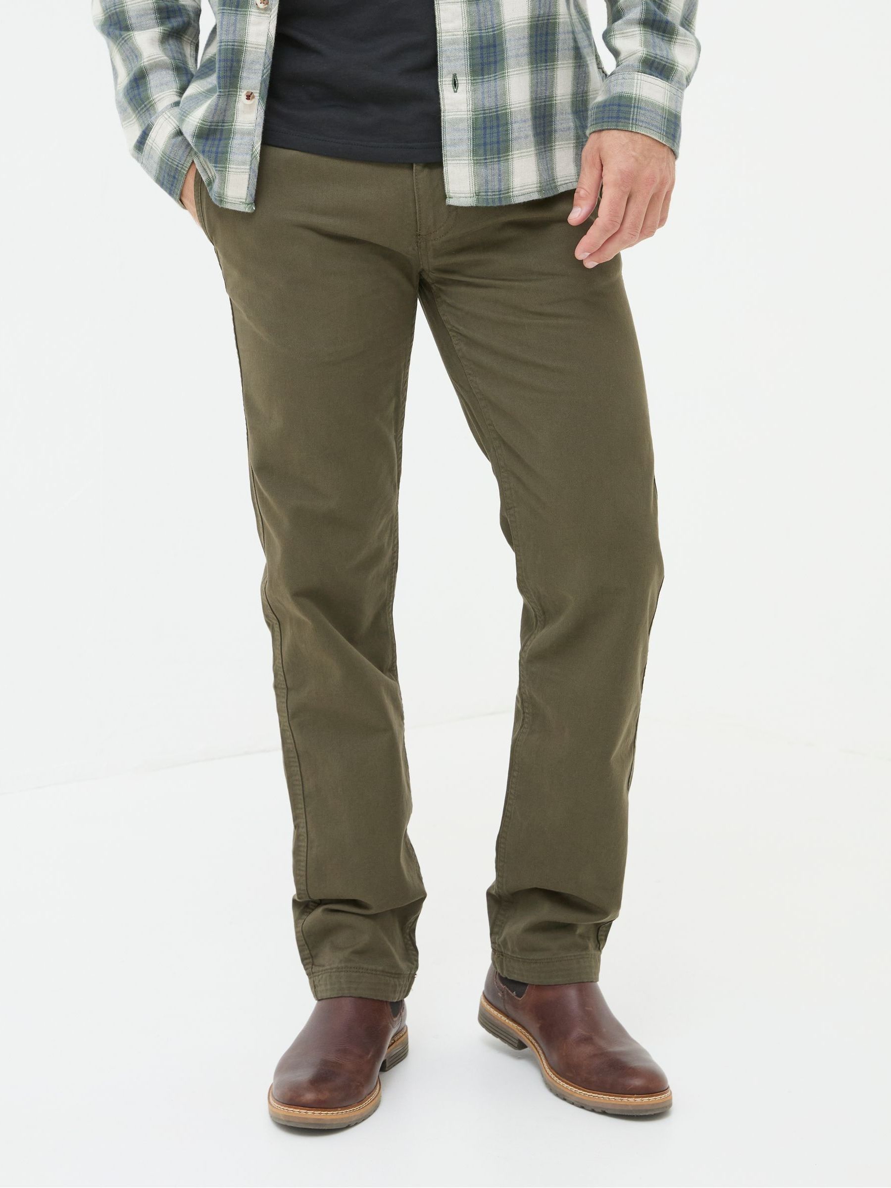 Green Modern Coastal Chinos - Image 2 of 5