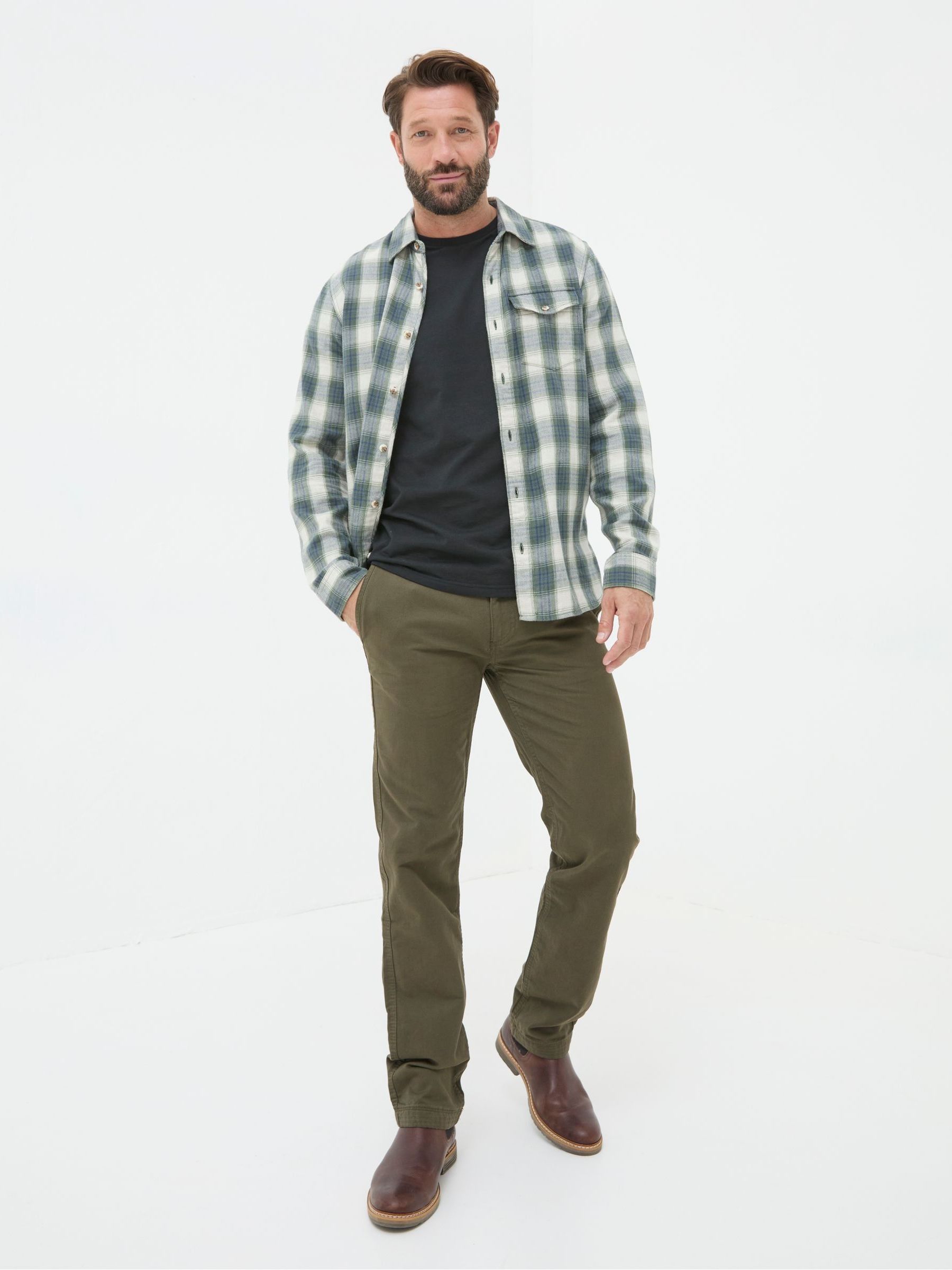 Green Modern Coastal Chinos - Image 3 of 5