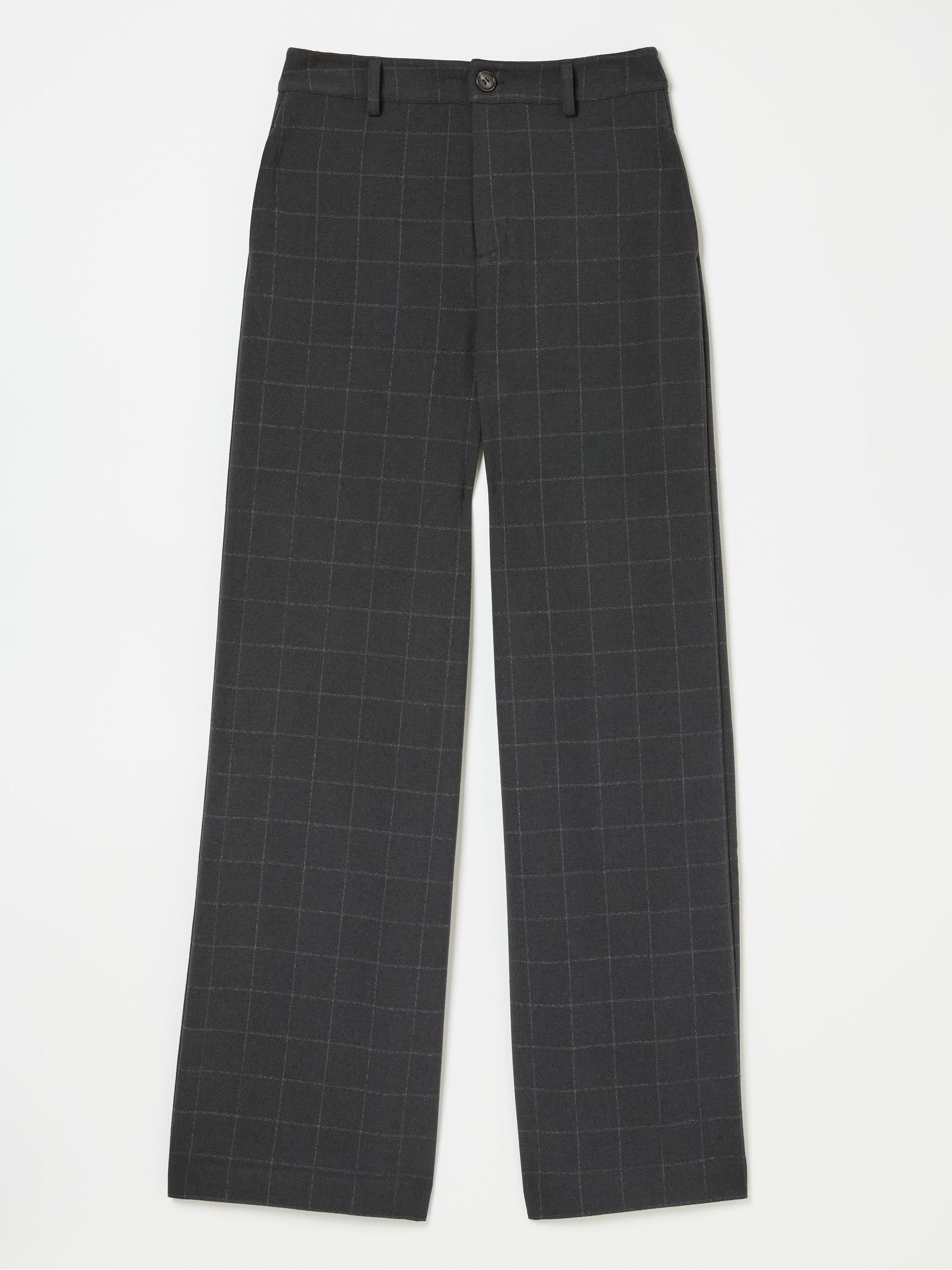 Presley Grey Herringbone Trousers - Image 6 of 6