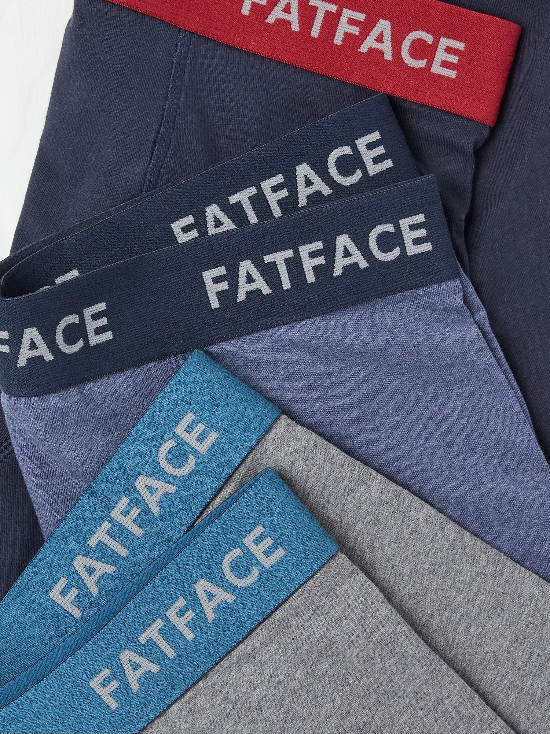 Blue/Grey Cotton Boxers 3 Pack - Image 2 of 2