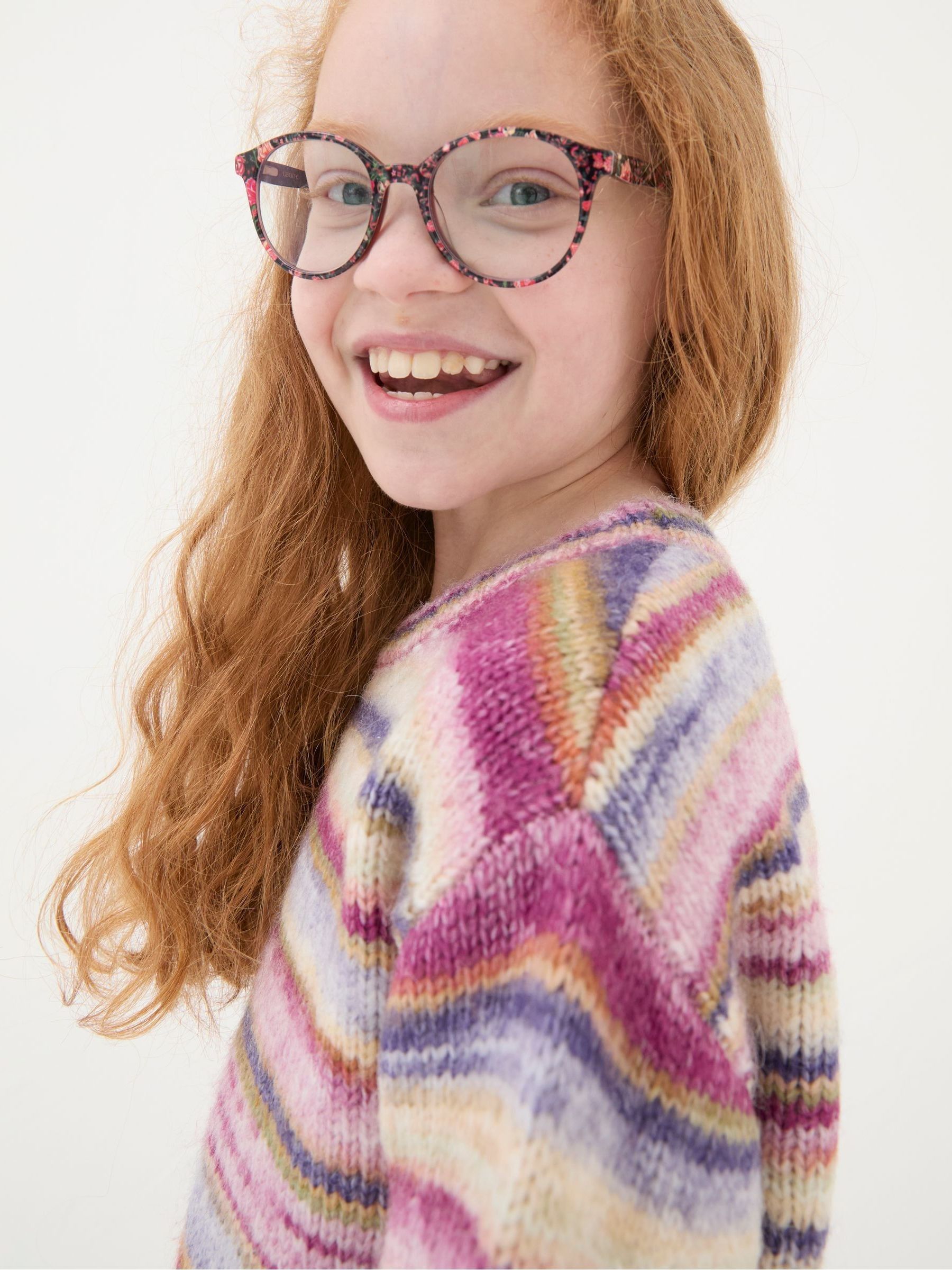 Cream Stripe Jumper Dress - Image 4 of 5