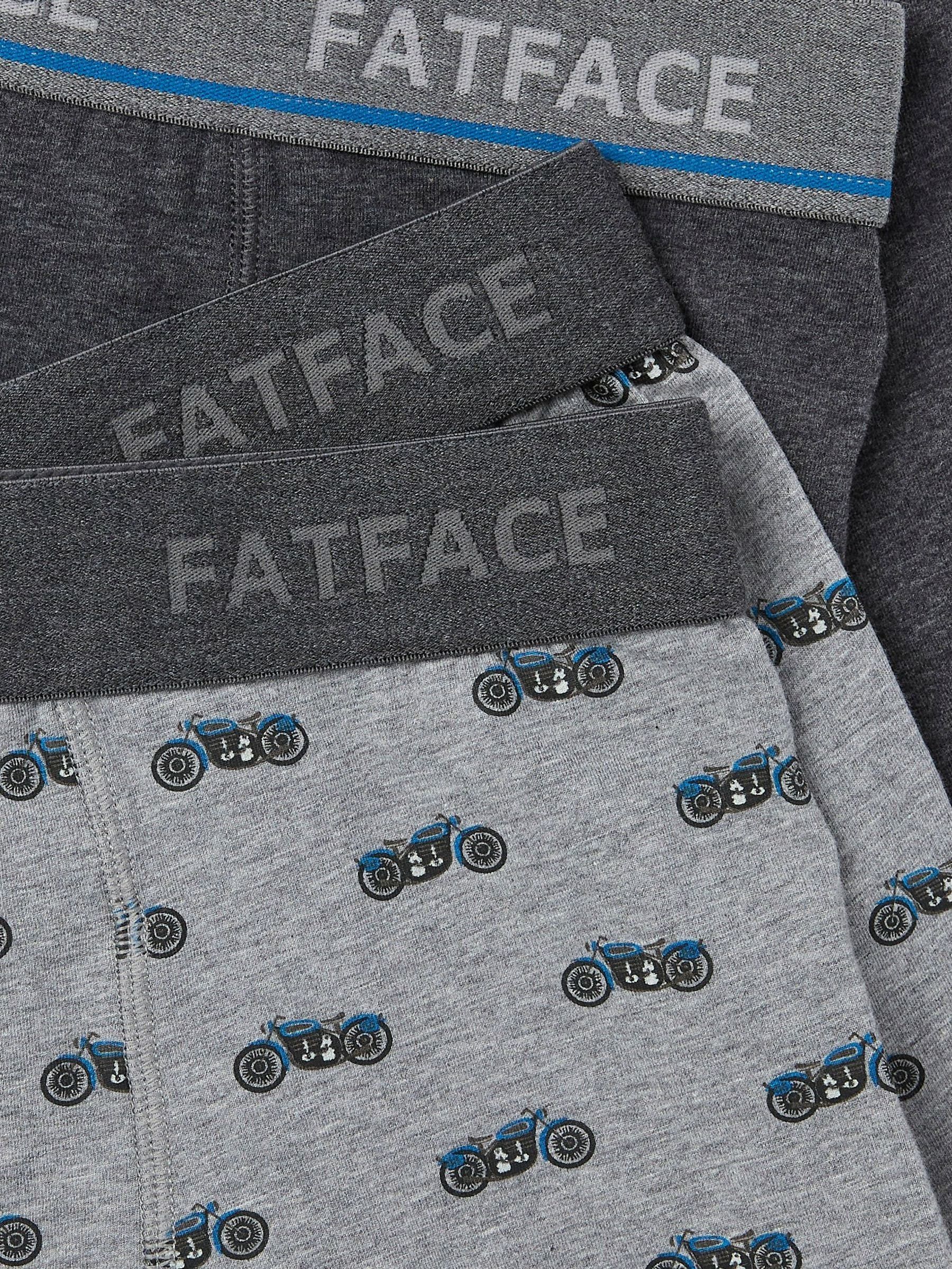 Grey 2 Pack of Motorbike Boxers - Image 2 of 2