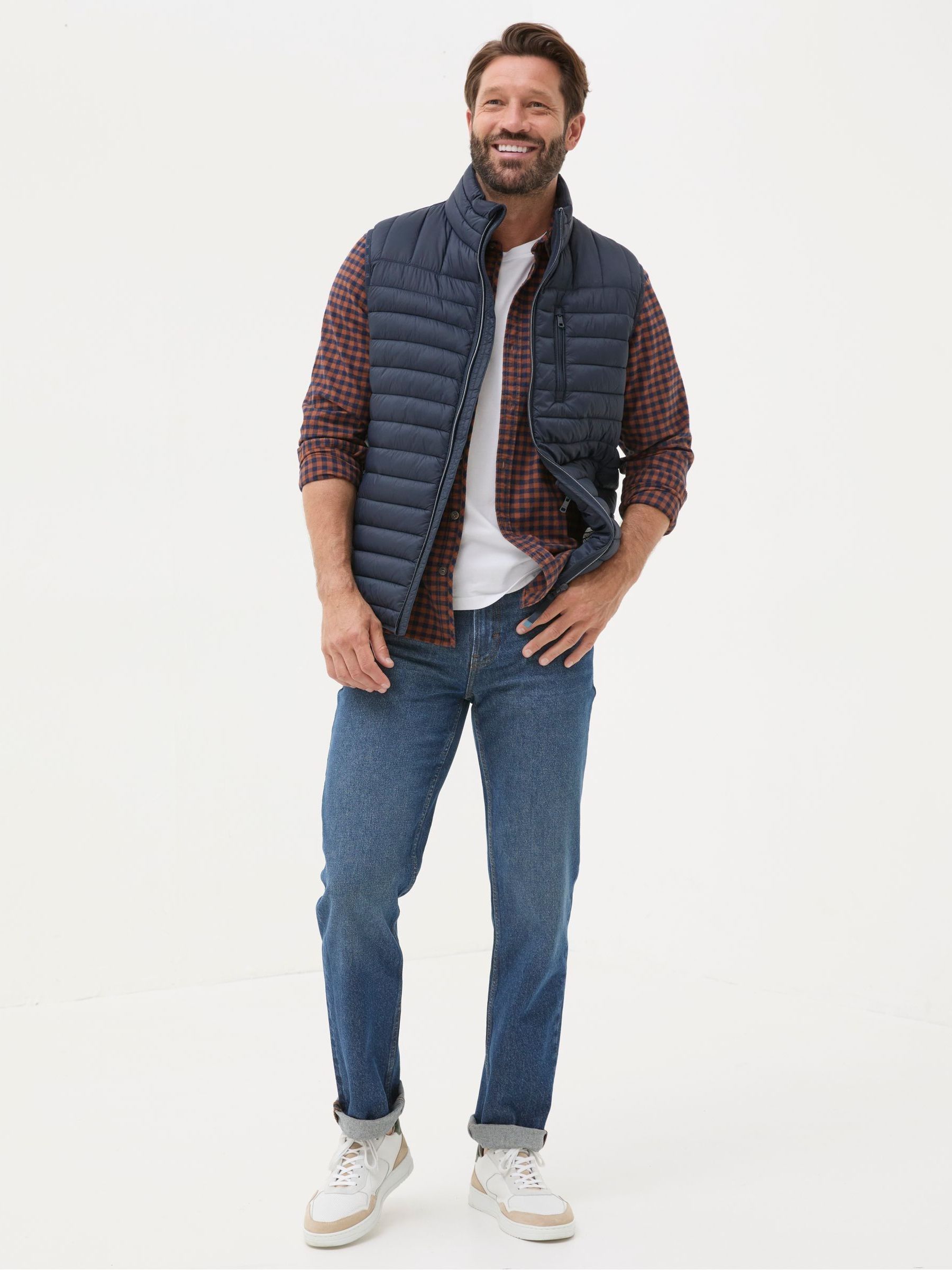 Blue Navy Dartmouth Gilet - Image 3 of 7