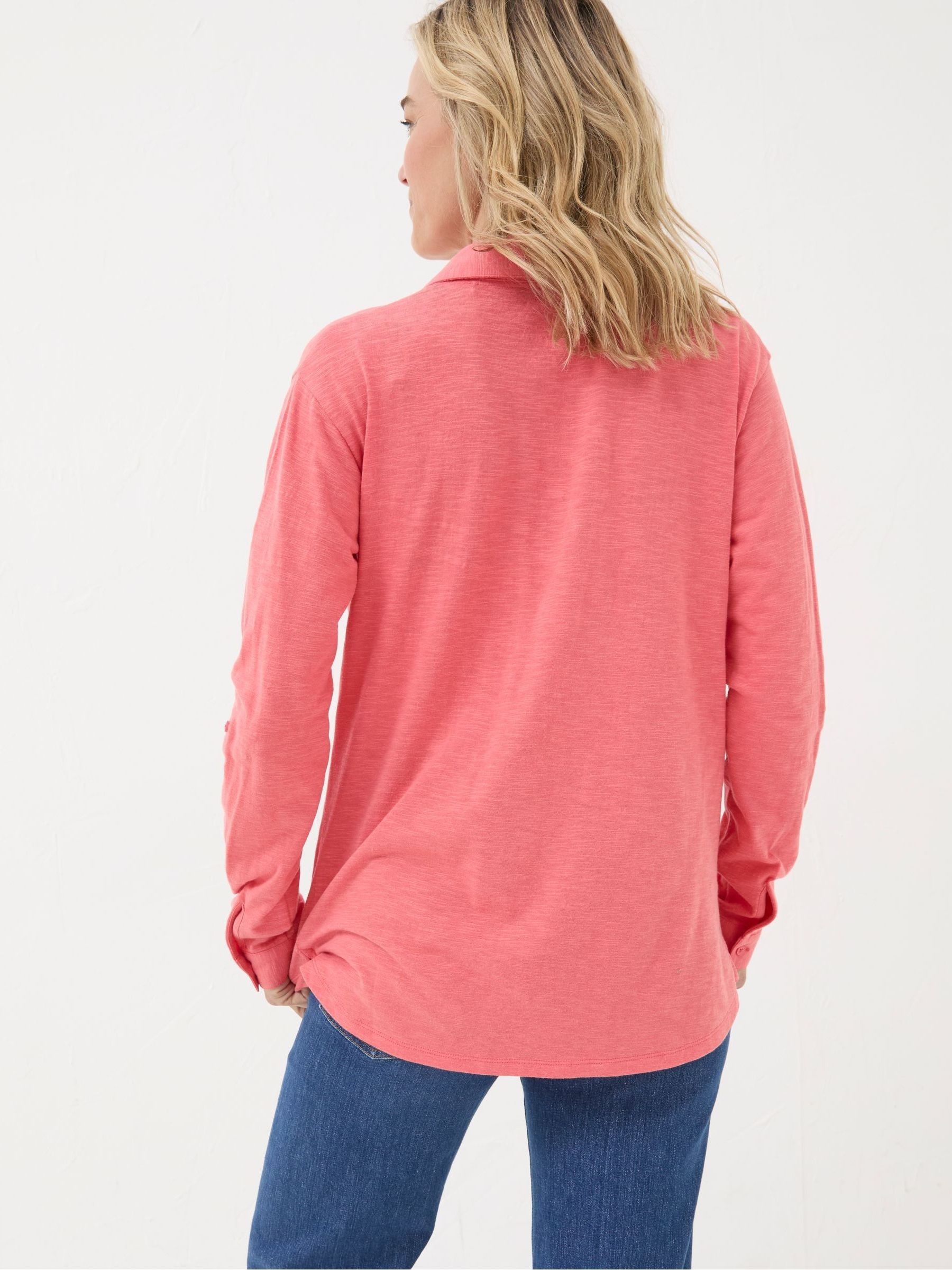 Paige Red Jersey Shirt - Image 2 of 5