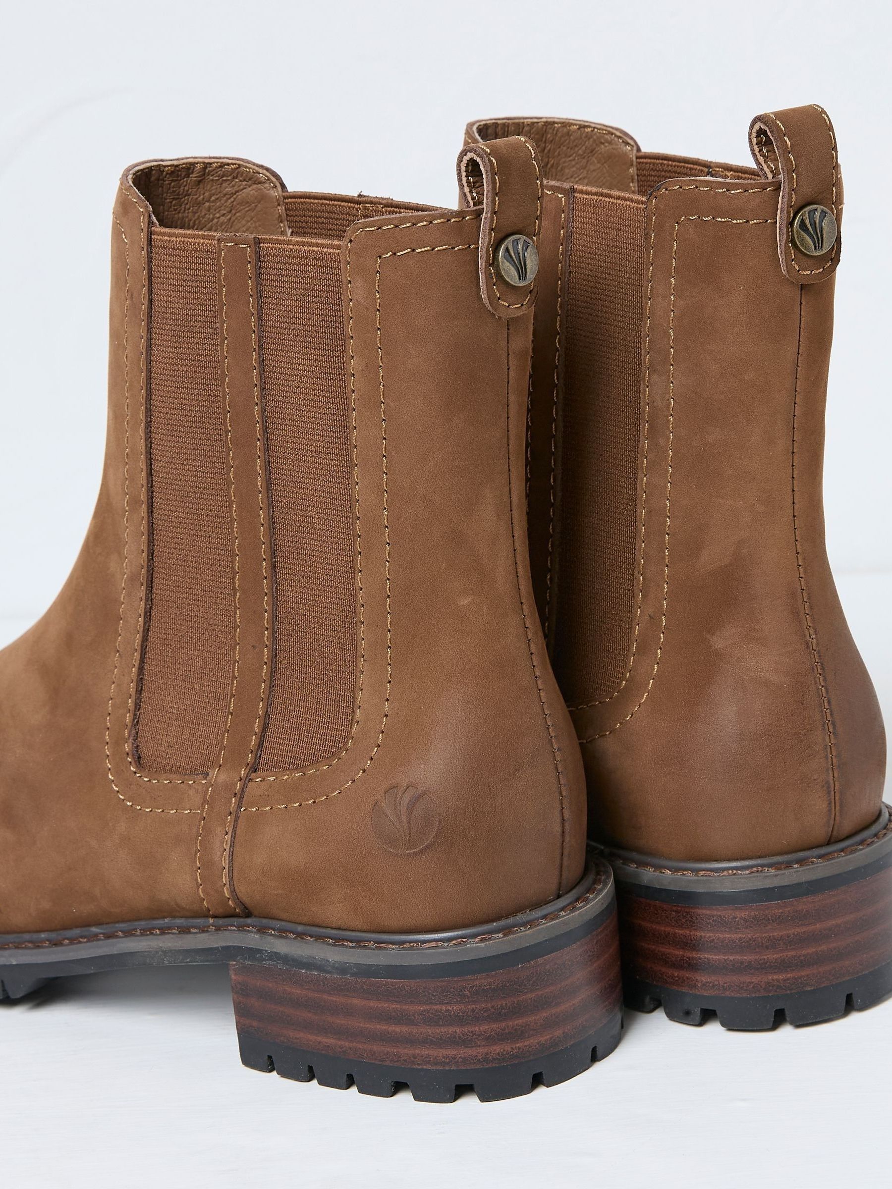 Everly Brown Chelsea Boots - Image 3 of 3