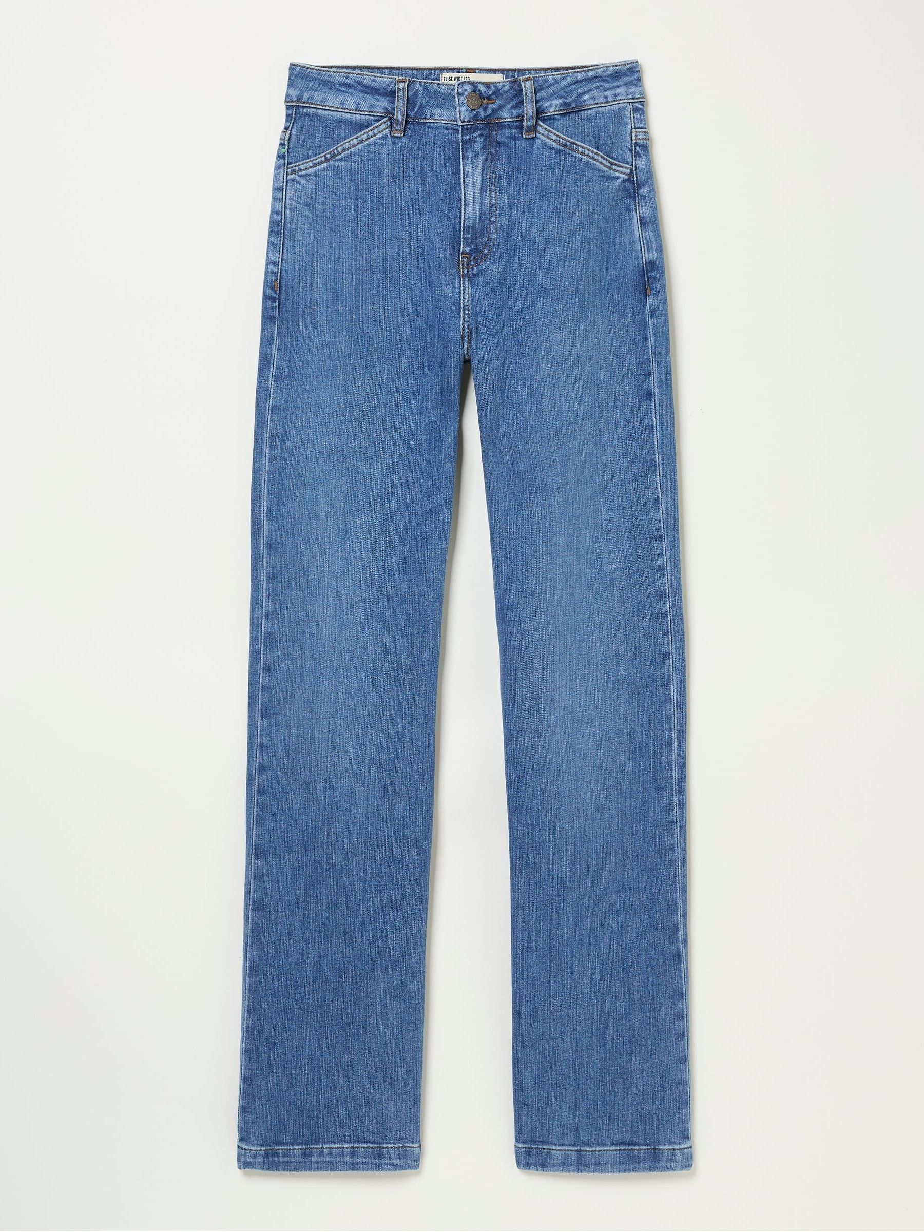 Elise Denim Vintage Wide Leg Jeans - Image 7 of 7