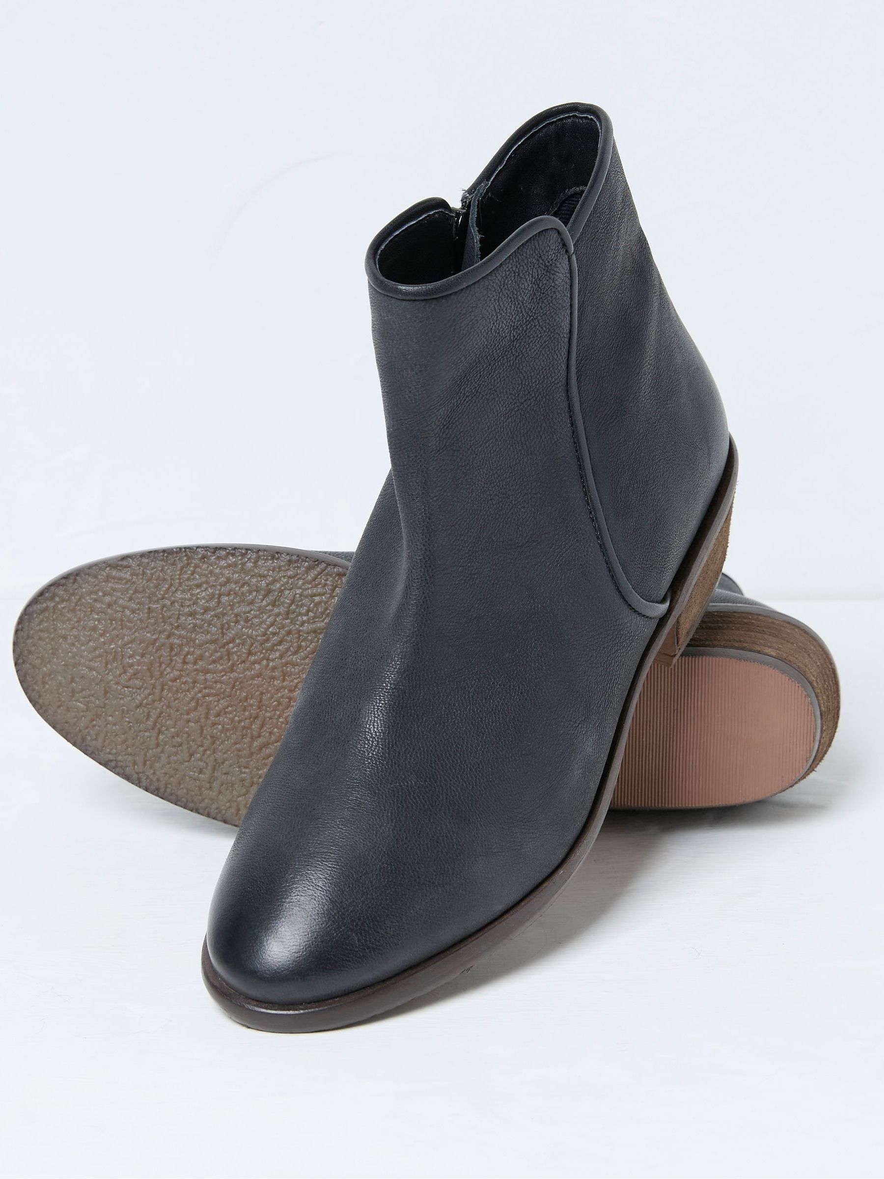 Felicity Black Ankle Boots - Image 2 of 3