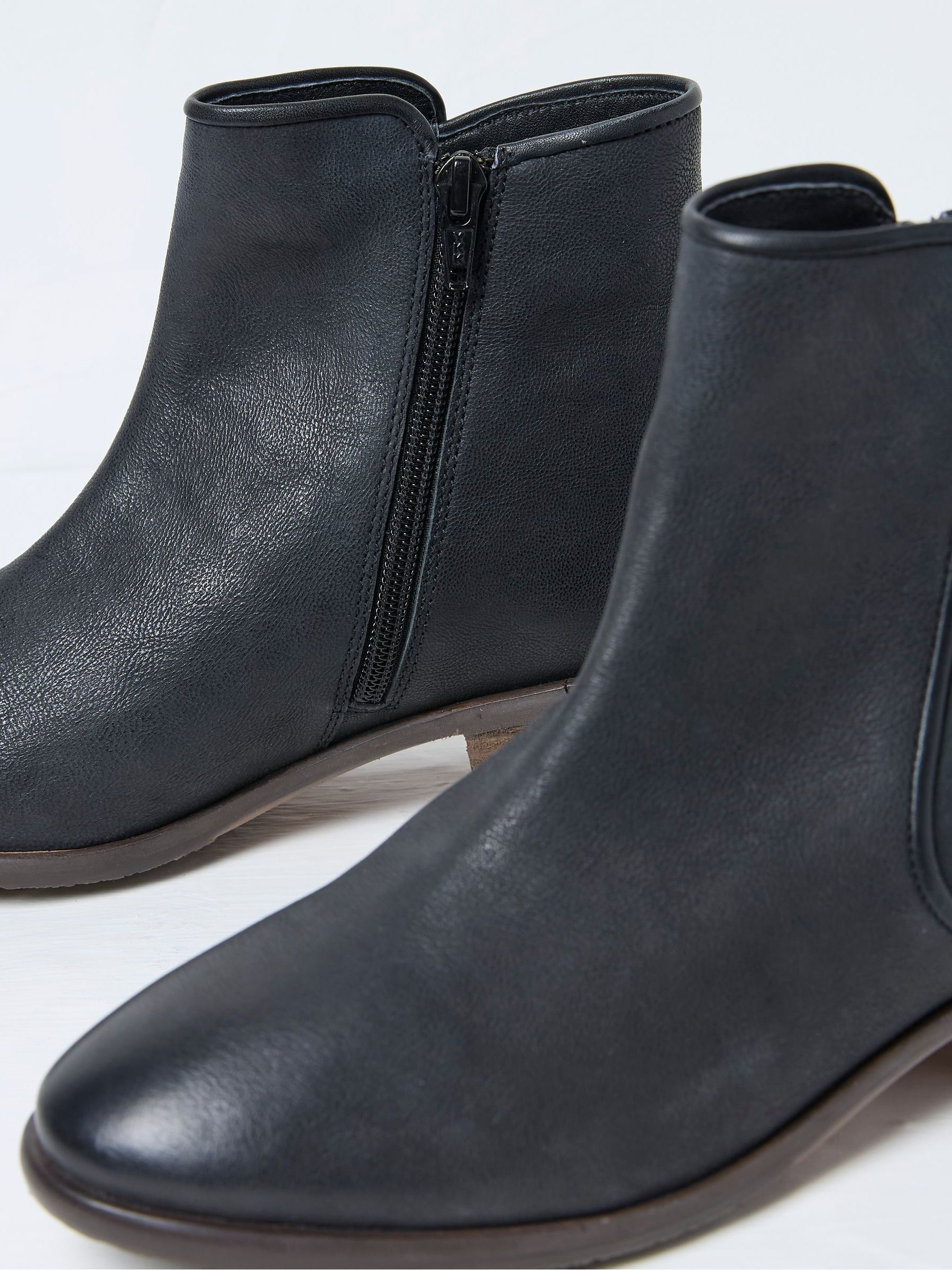 Felicity Black Ankle Boots - Image 3 of 3