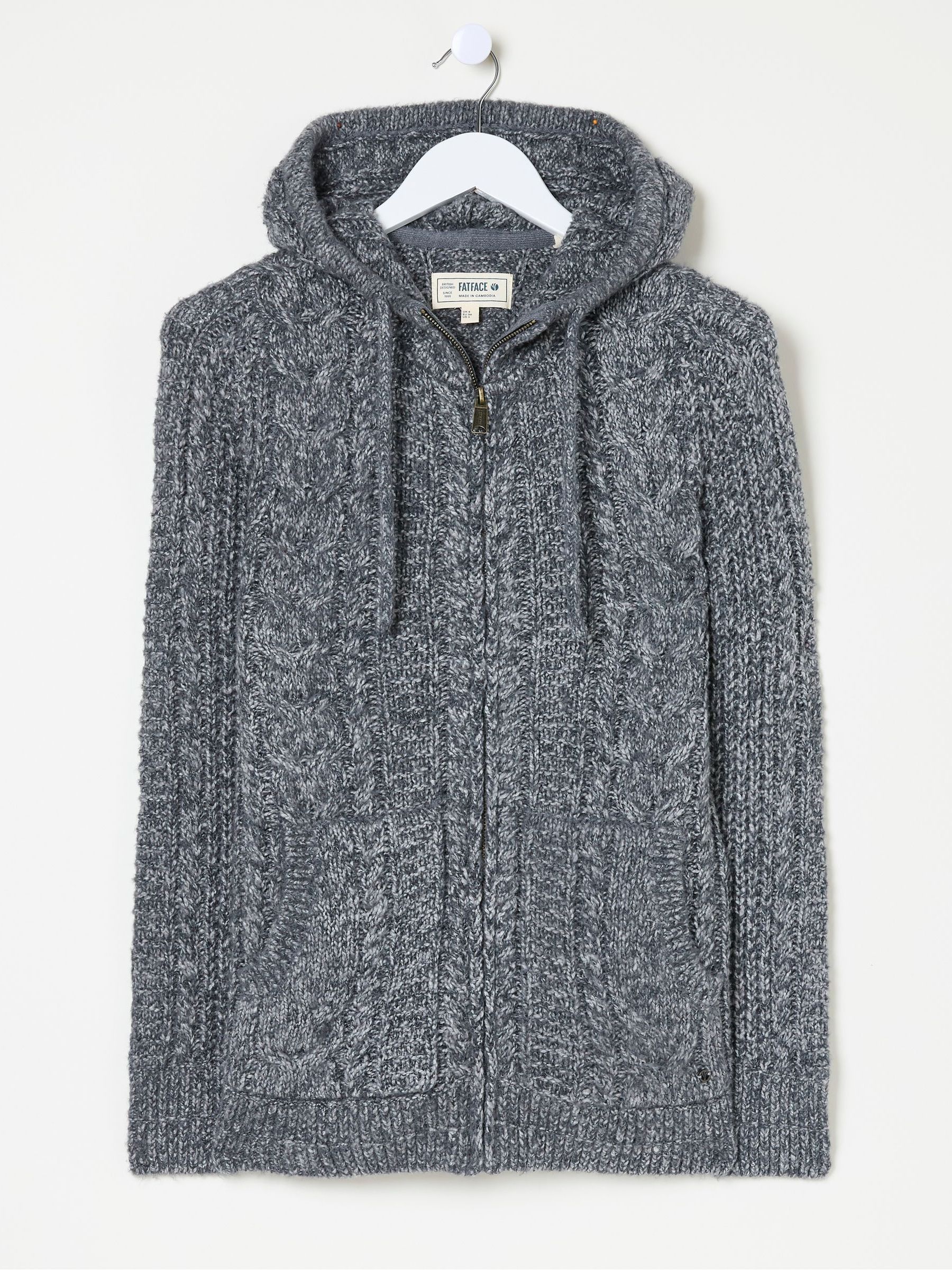 Alicia Charcoal Grey Hoodie - Image 5 of 5
