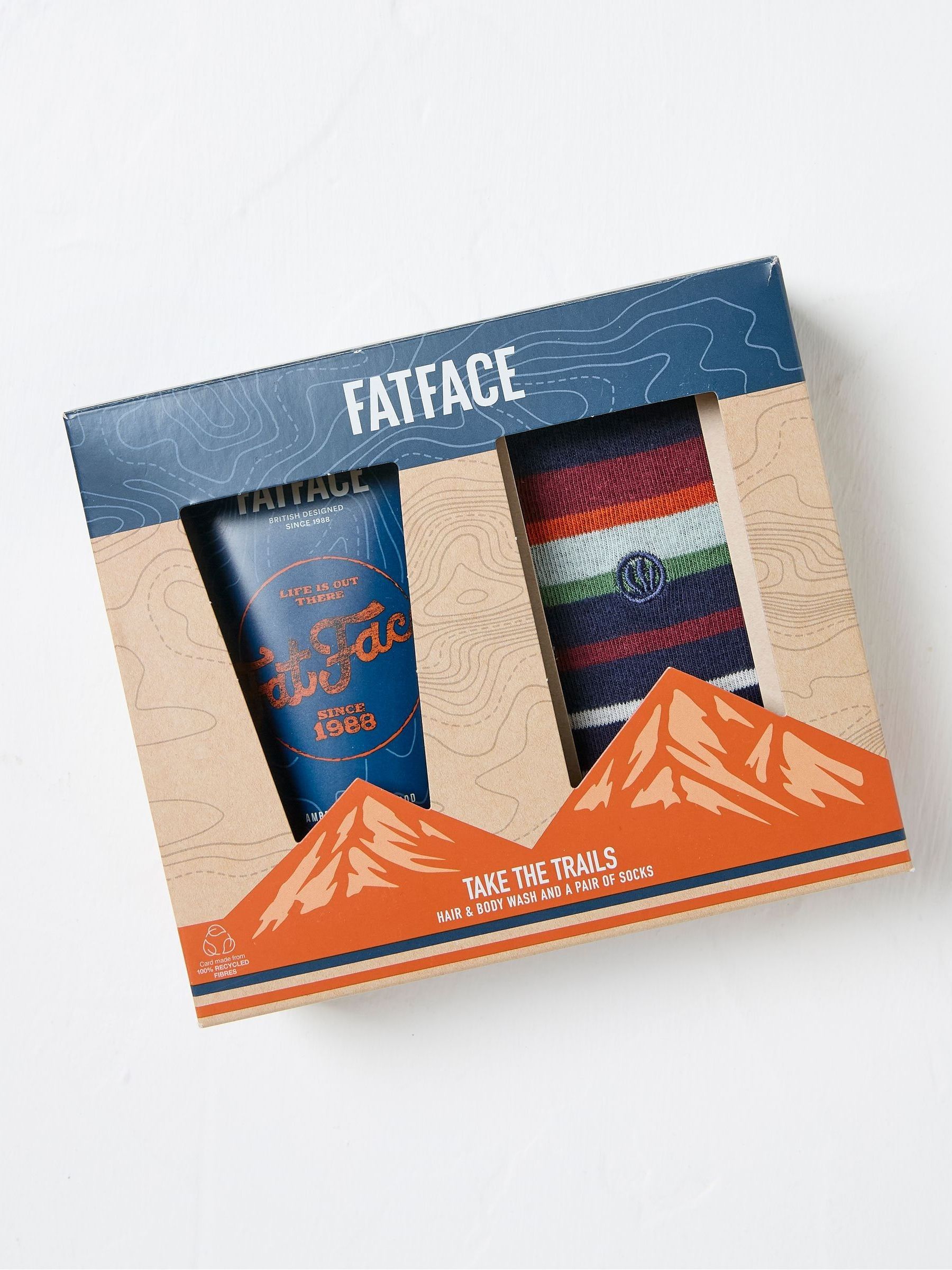 Navy Blue Socks And Wash Duo - Image 1 of 2