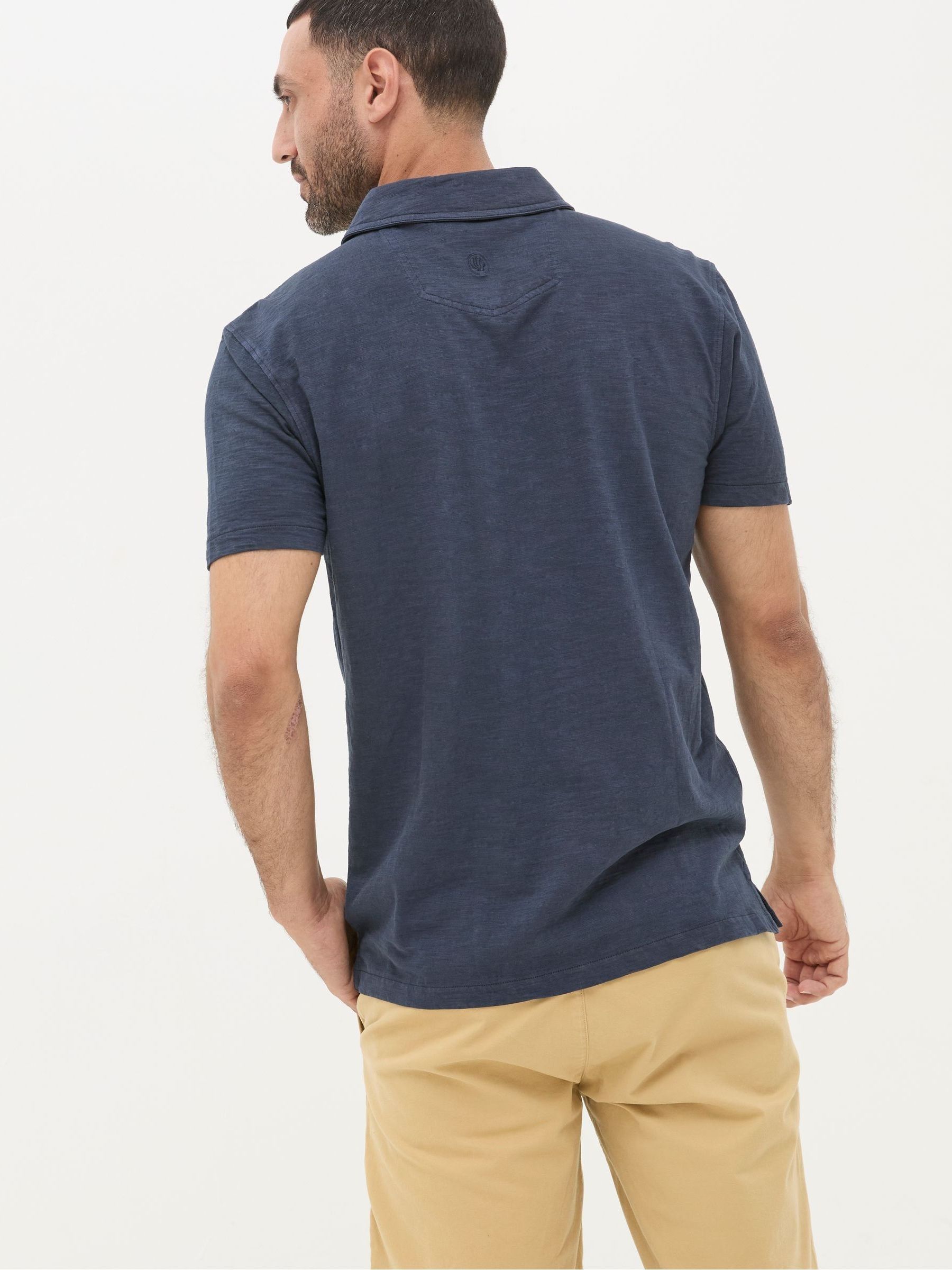 Truro Navy Blue Jersey Shirt - Image 2 of 4