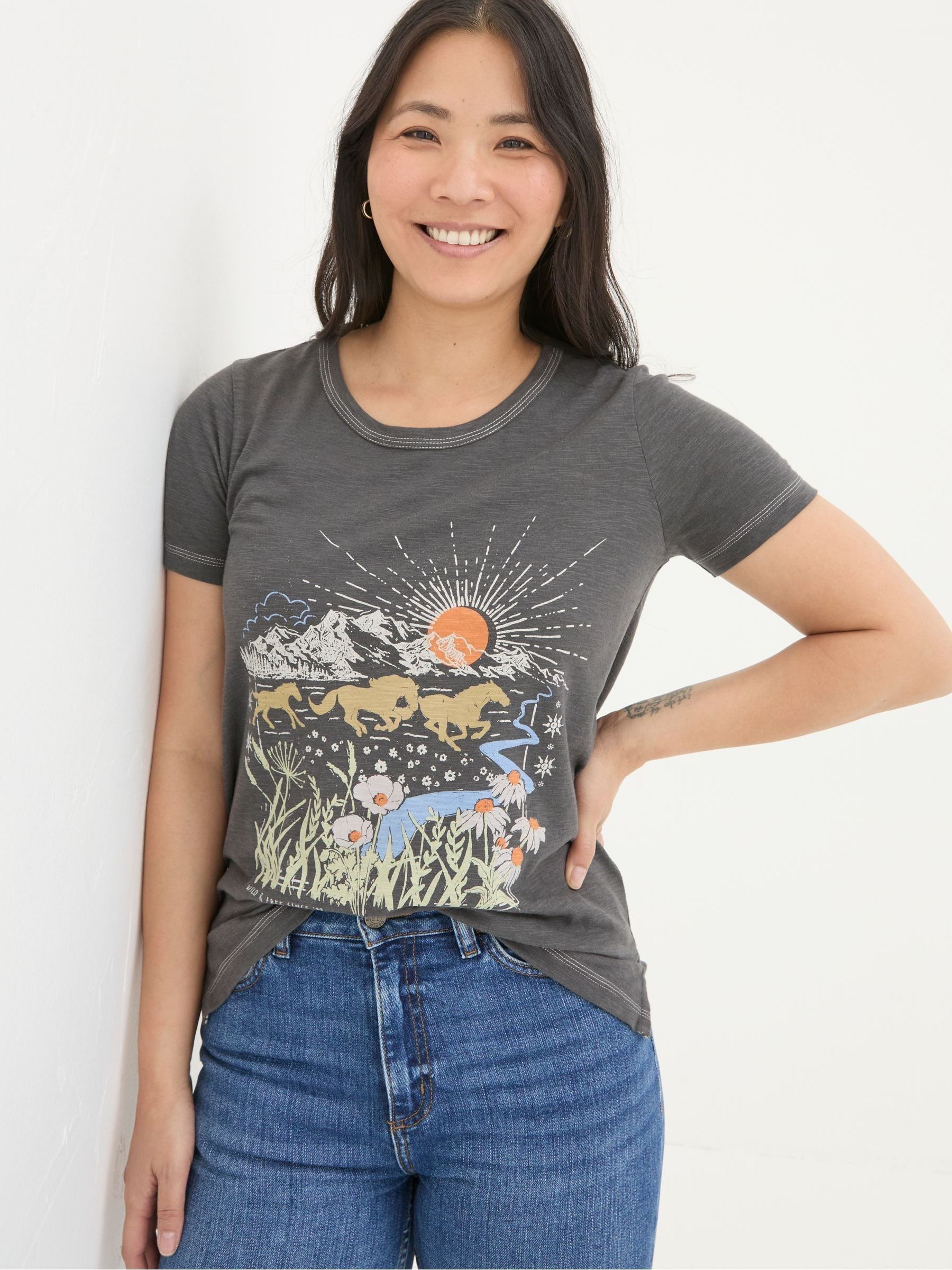 Wild Grey Frontiers T-Shirt - Image 1 of 7