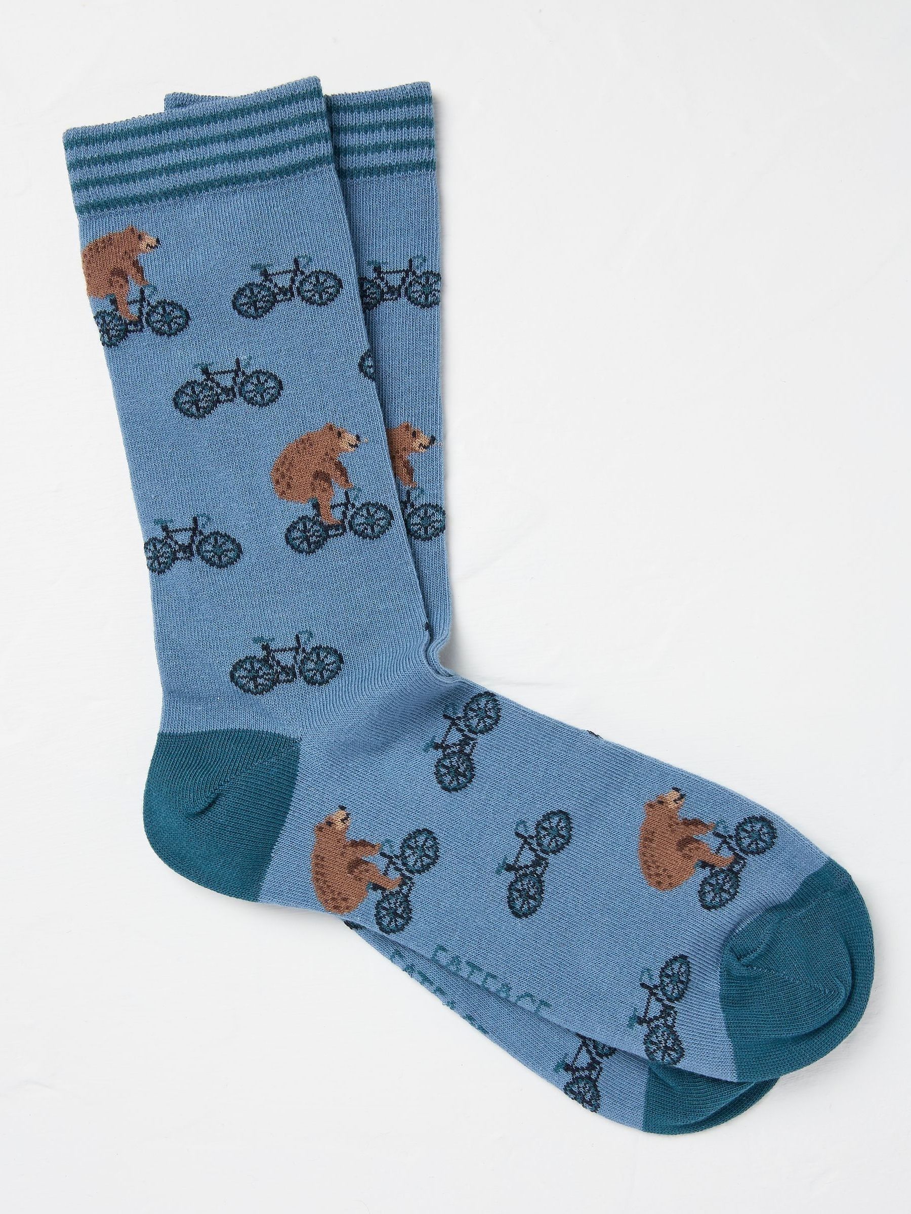 Blue Bear Bike Men's Socks 1 Pack - Image 1 of 2