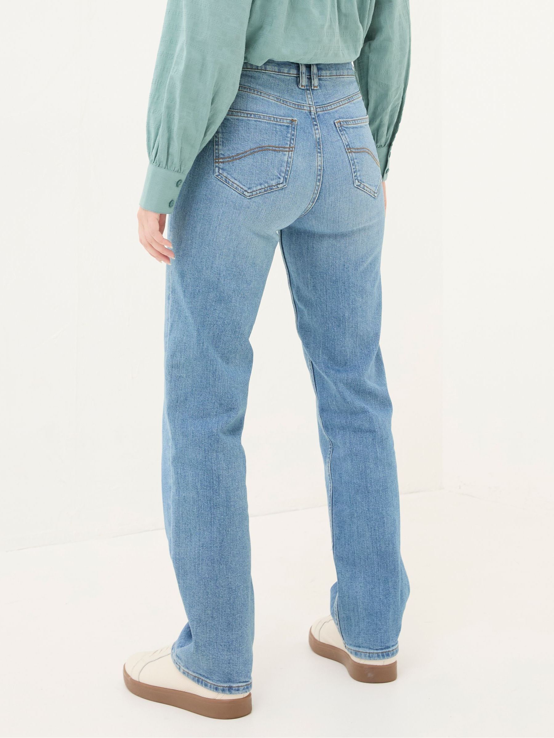 Carmel Light Vintage Blue Comfort Straight Jeans - Image 2 of 7