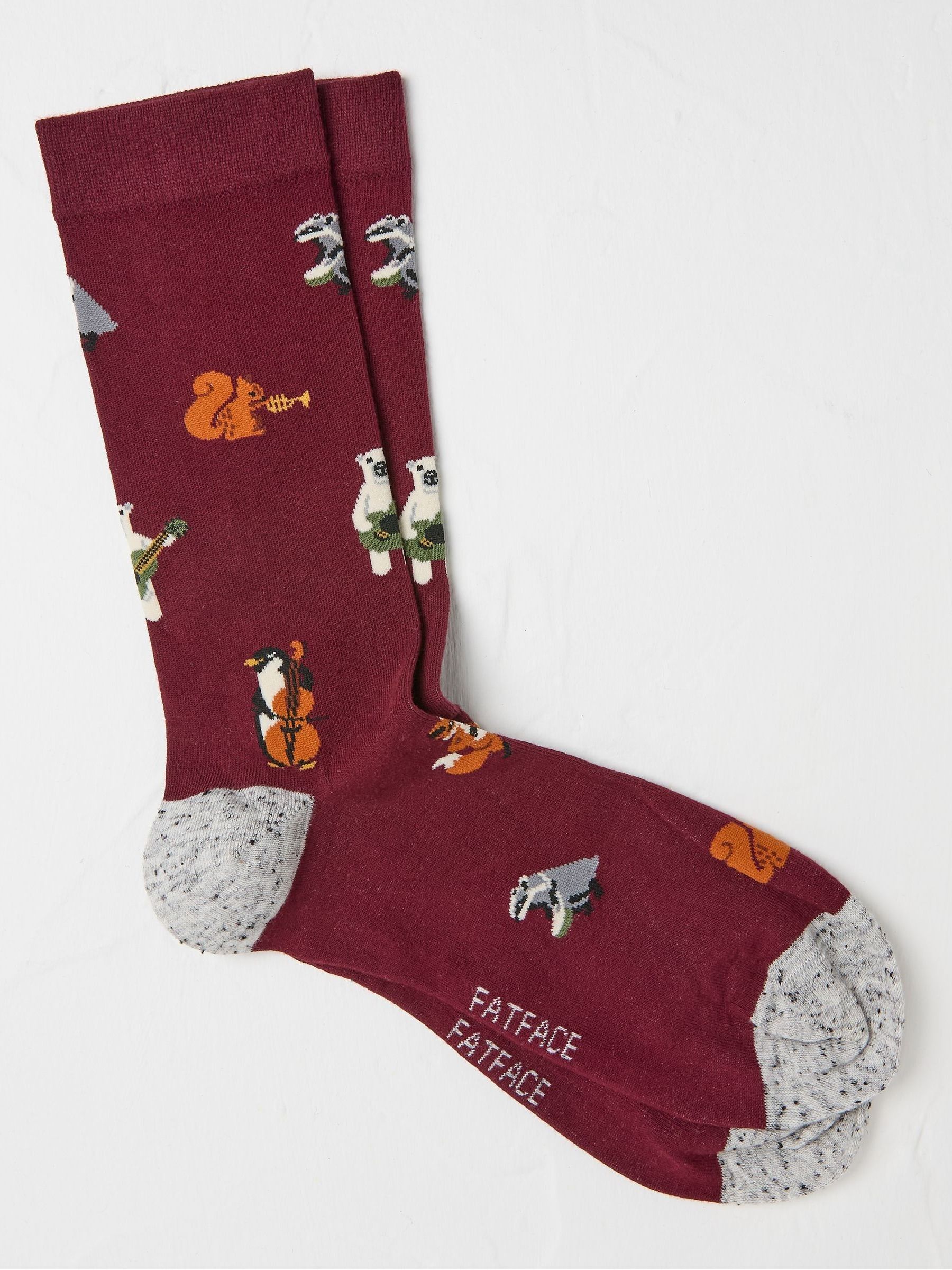 Red Badger Men's Socks 1 Pack - Image 1 of 2 Red Badger Men's Socks 1 Pack - Image 1 of 2
