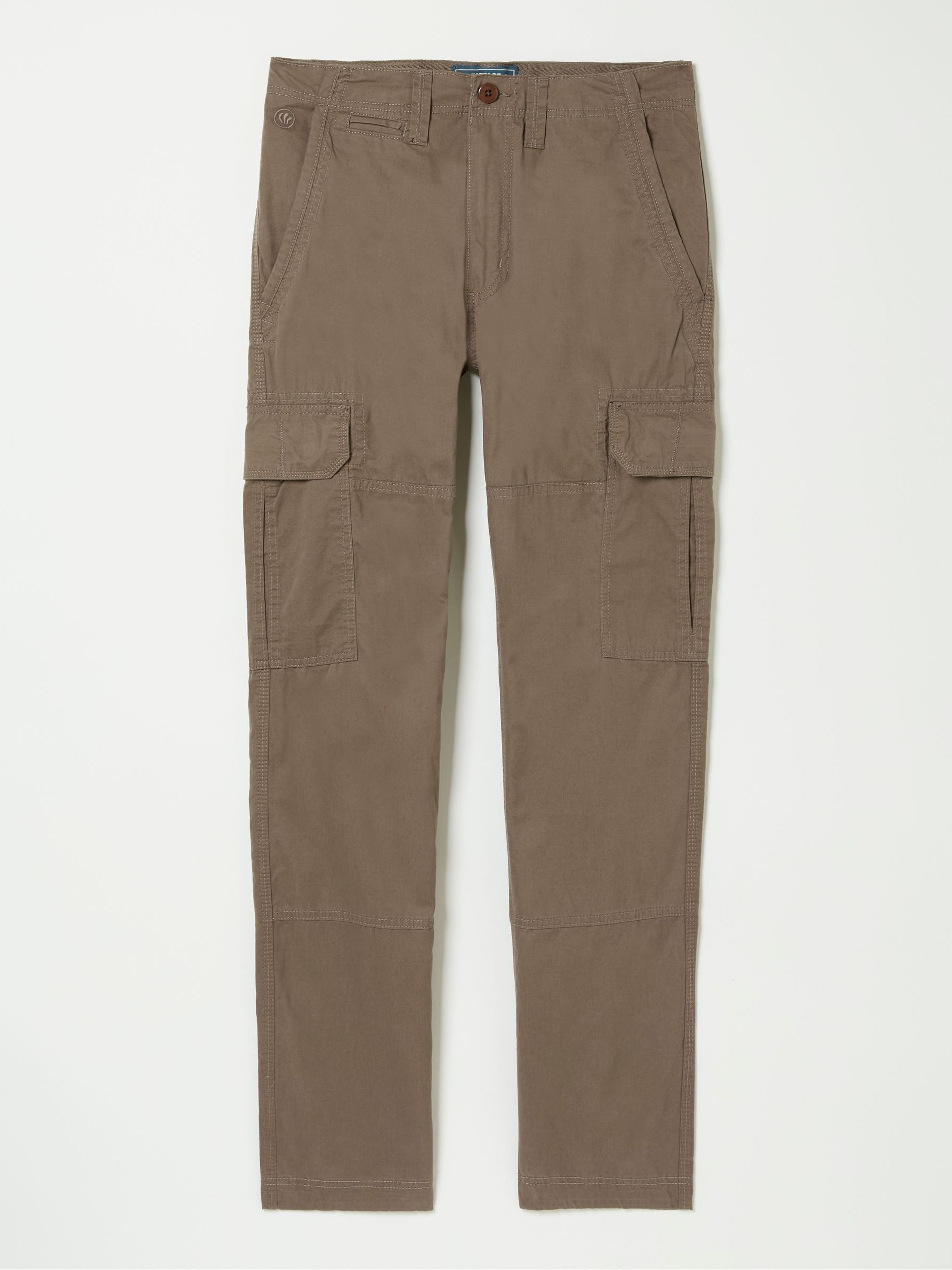 Bude Brown Cargo Trousers - Image 6 of 6