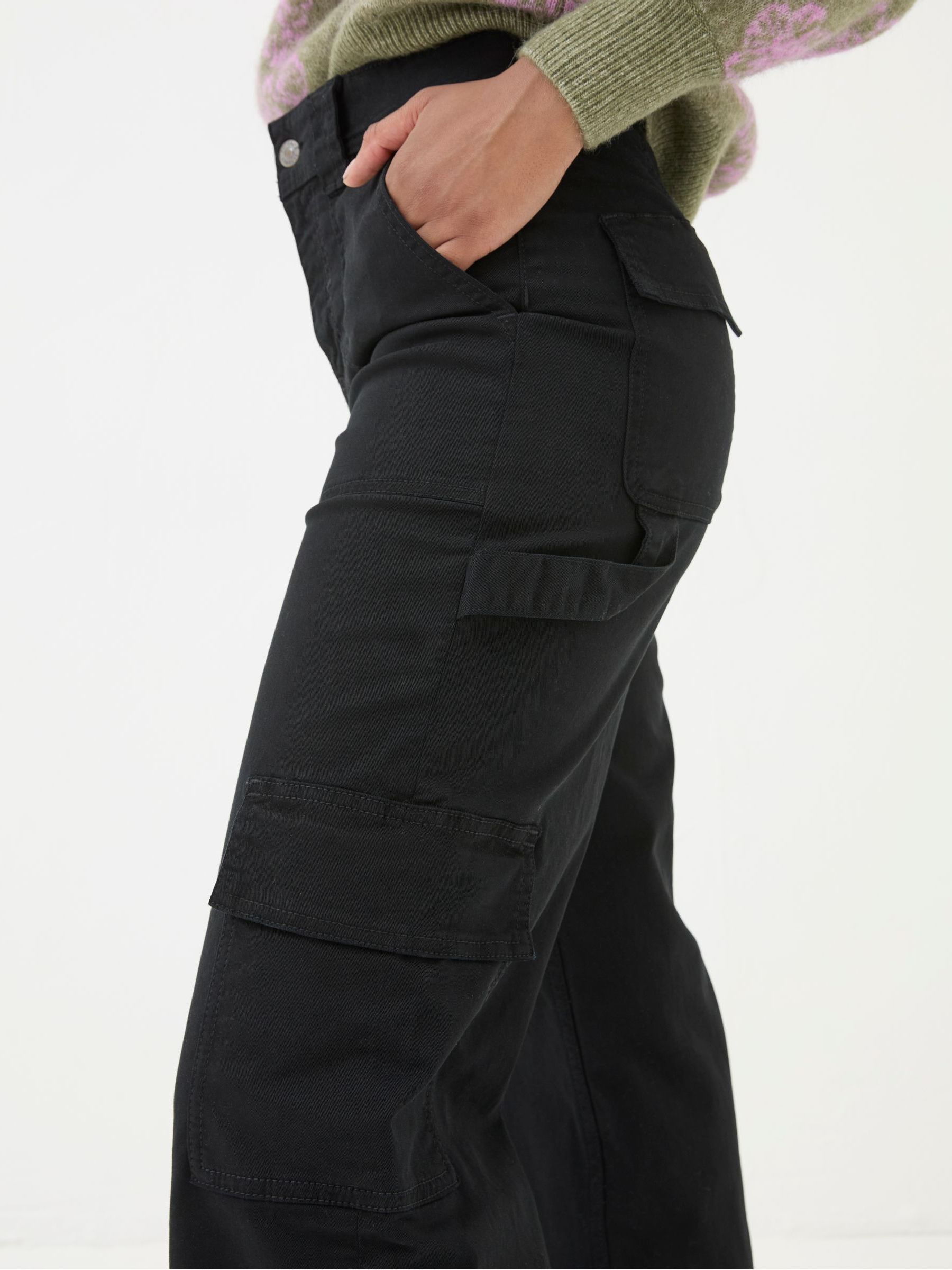 Leigh Black Carpenter Trousers - Image 5 of 6
