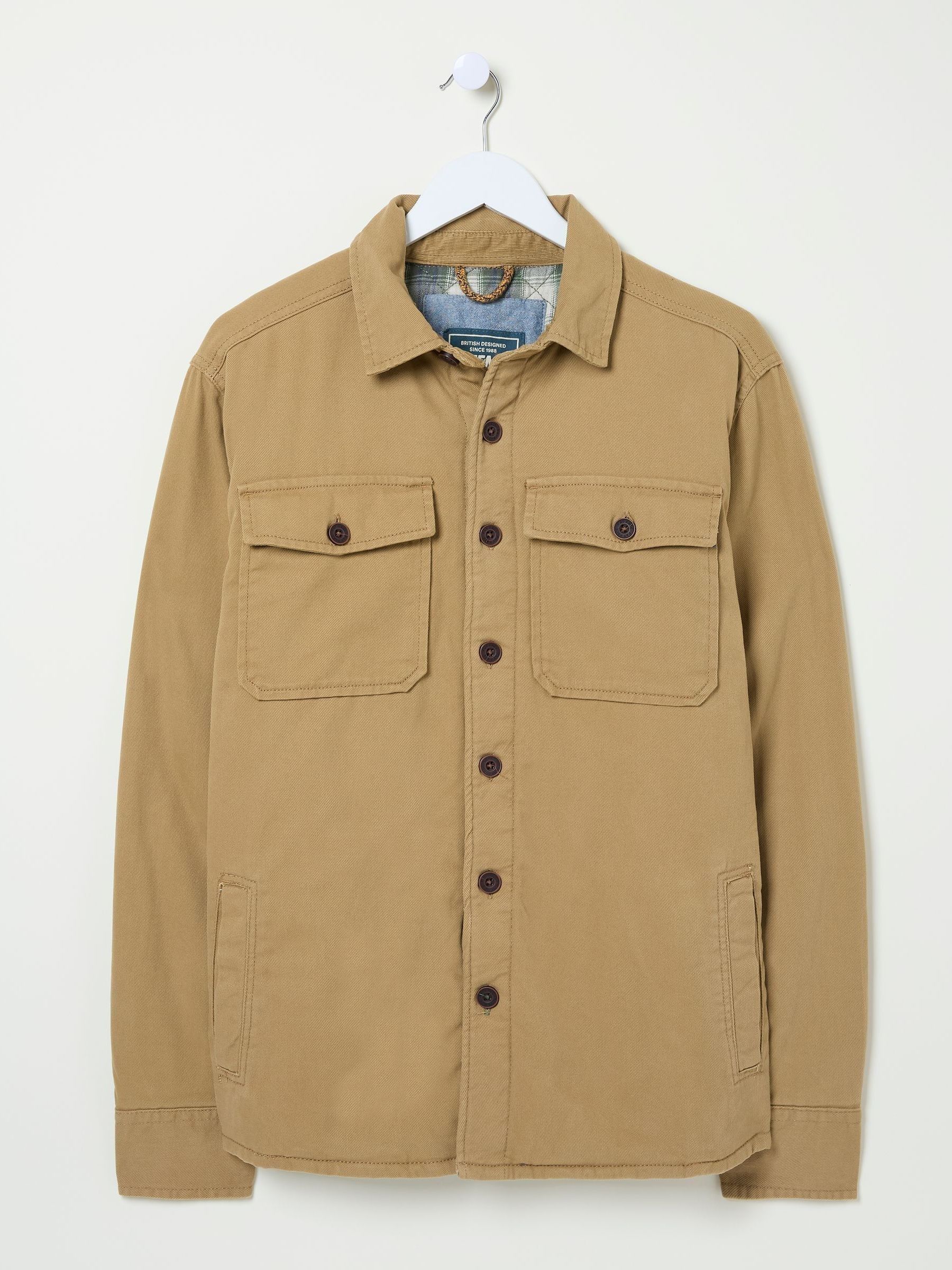 Walderton Beige Overshirt - Image 3 of 3