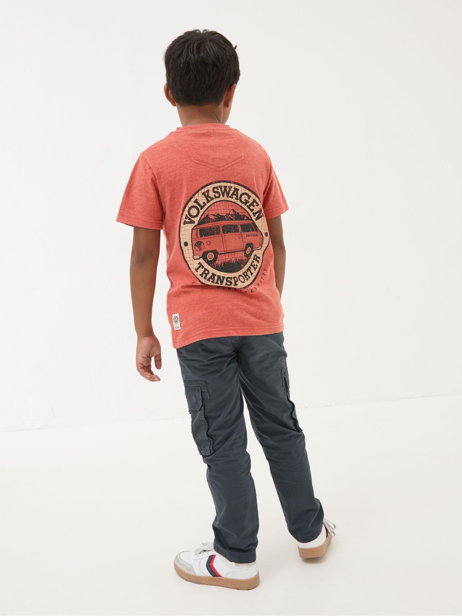 Lulworth Navy Blue Cargo Trousers - Image 2 of 5 Lulworth Navy Blue Cargo Trousers - Image 2 of 5