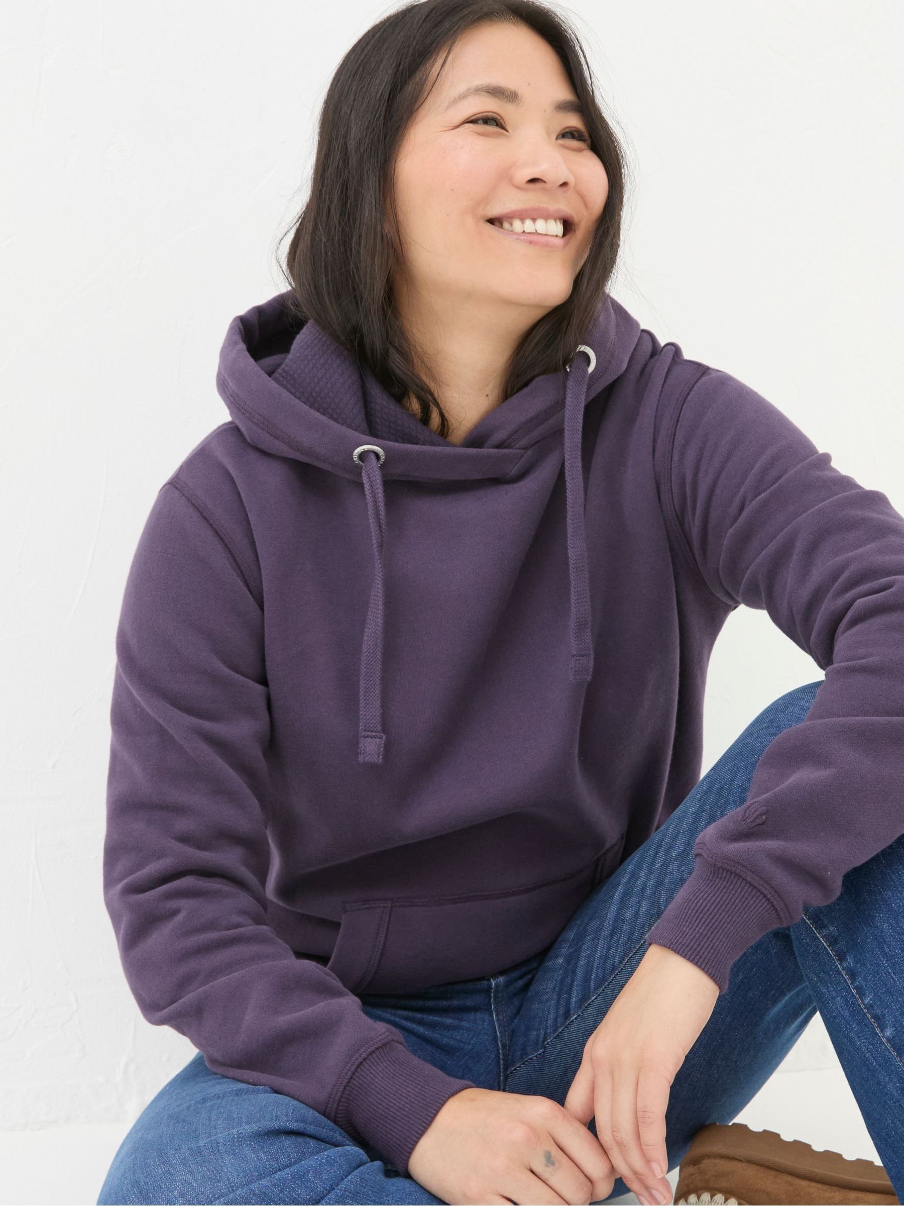 Izzy Purple Overhead Hoodie - Image 3 of 5