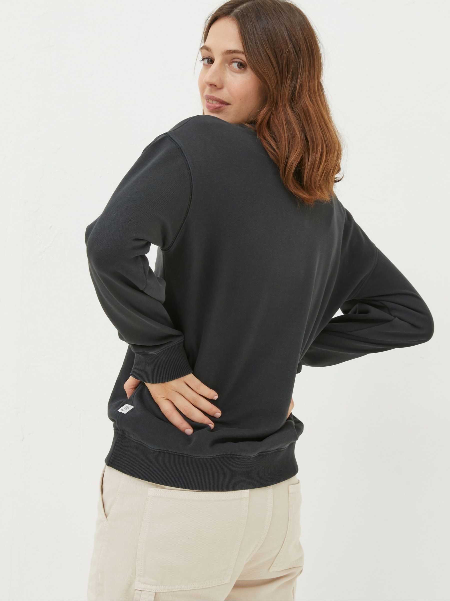 Georgia Black Crew Sweatshirt - Image 2 of 4