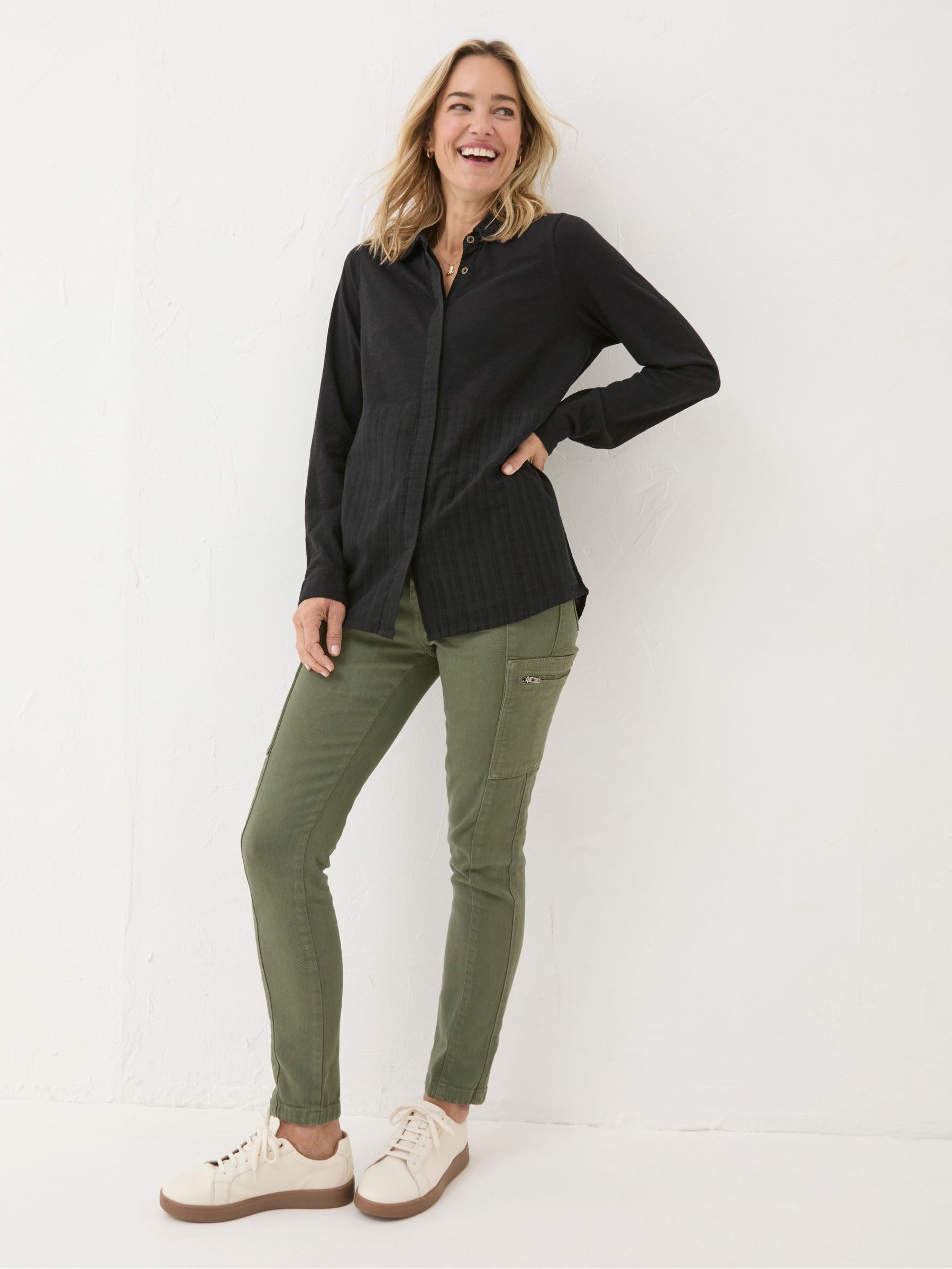 Sammy Black Shirt Tunic - Image 3 of 5