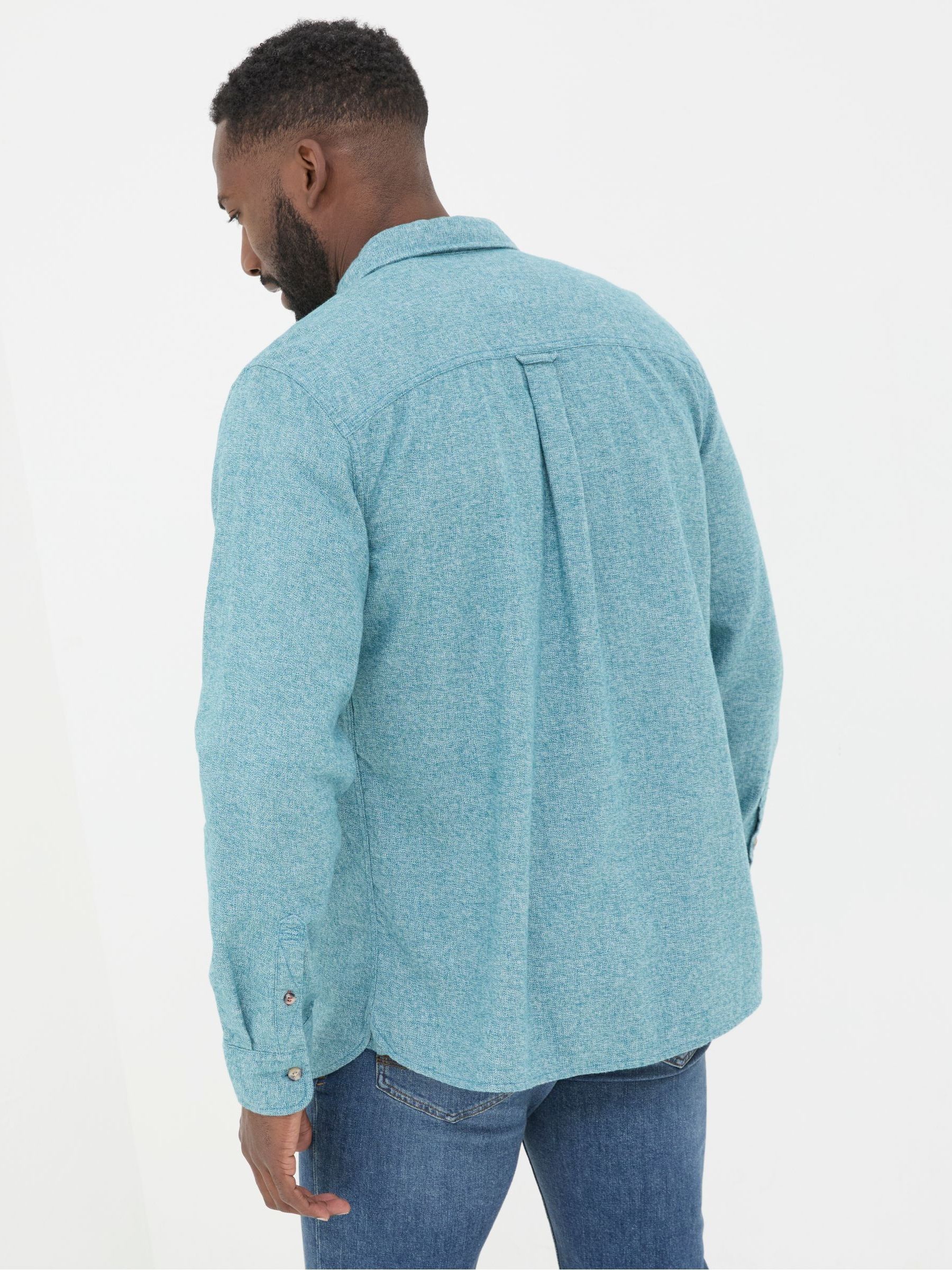 Green Long Sleeve Malton Shirt - Image 2 of 5
