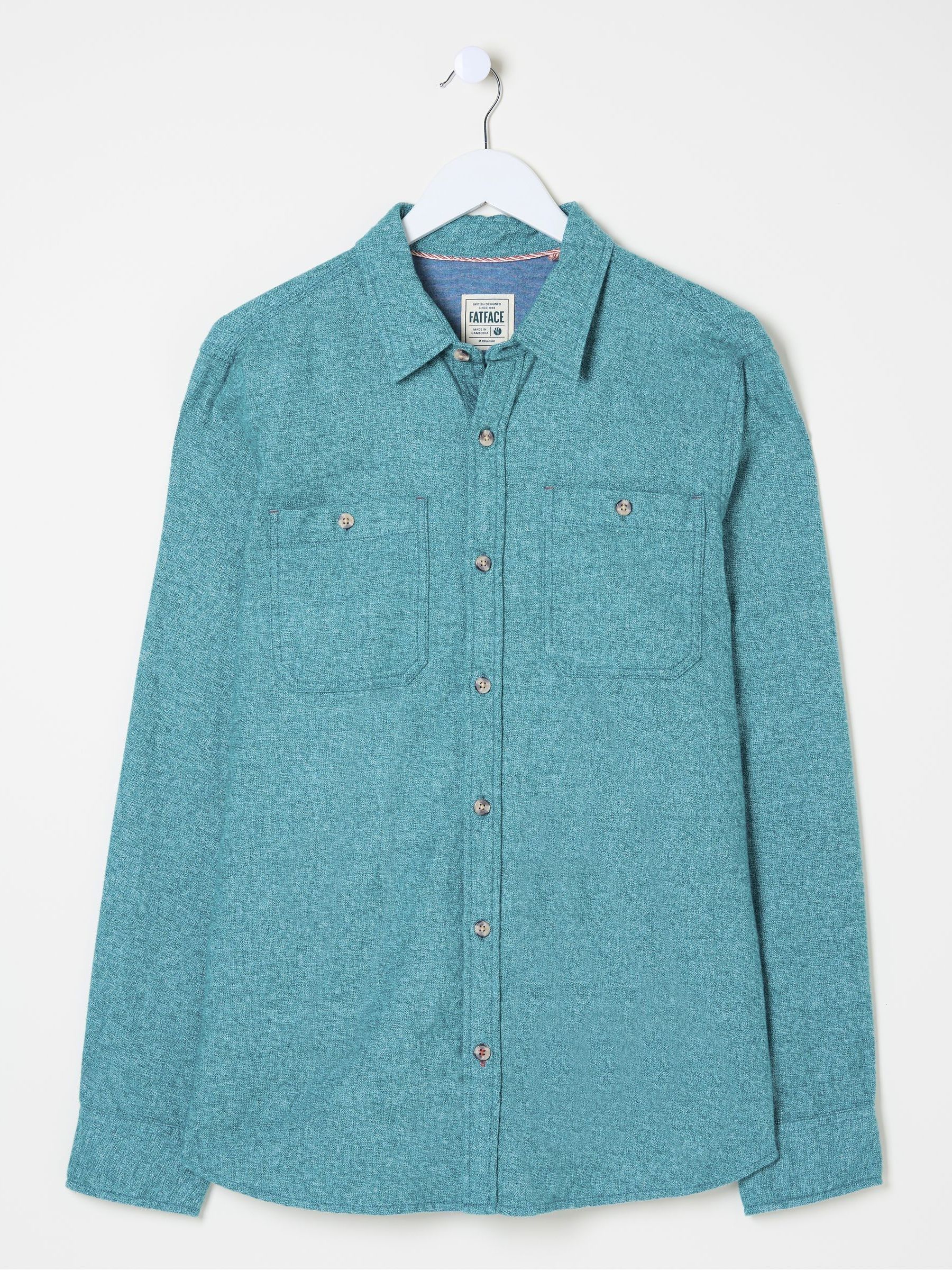 Green Long Sleeve Malton Shirt - Image 5 of 5
