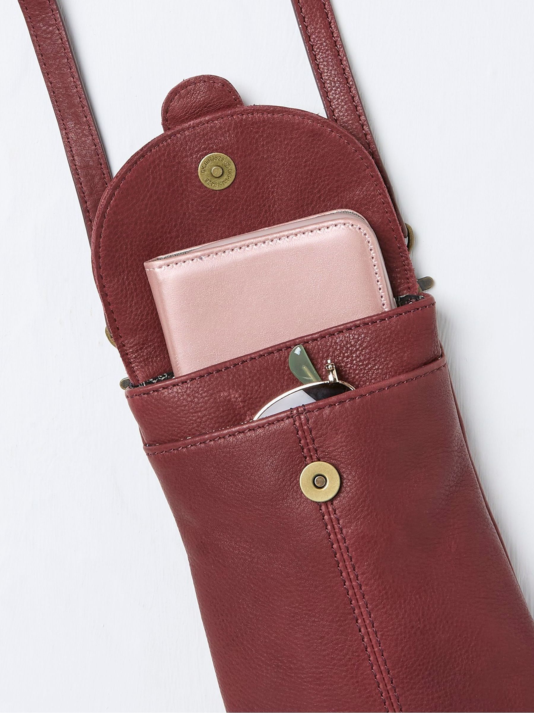 Clara Red Phone Bag - Image 2 of 2