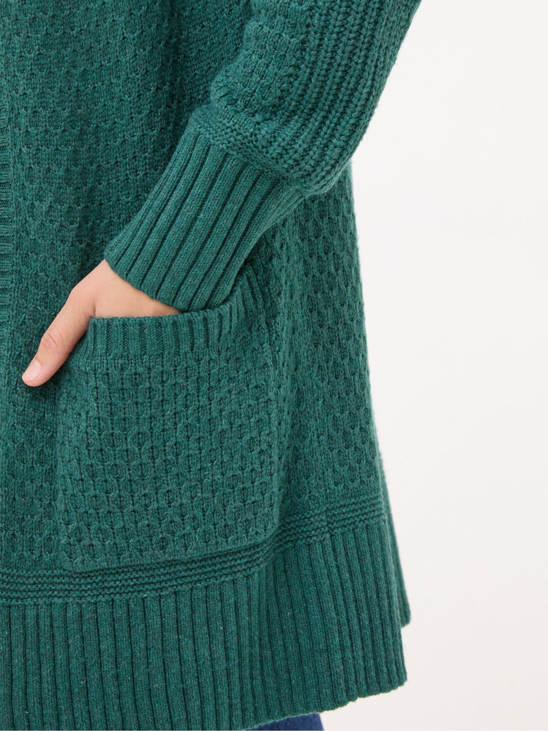 Hannah Dark Green Cardigan - Image 5 of 6