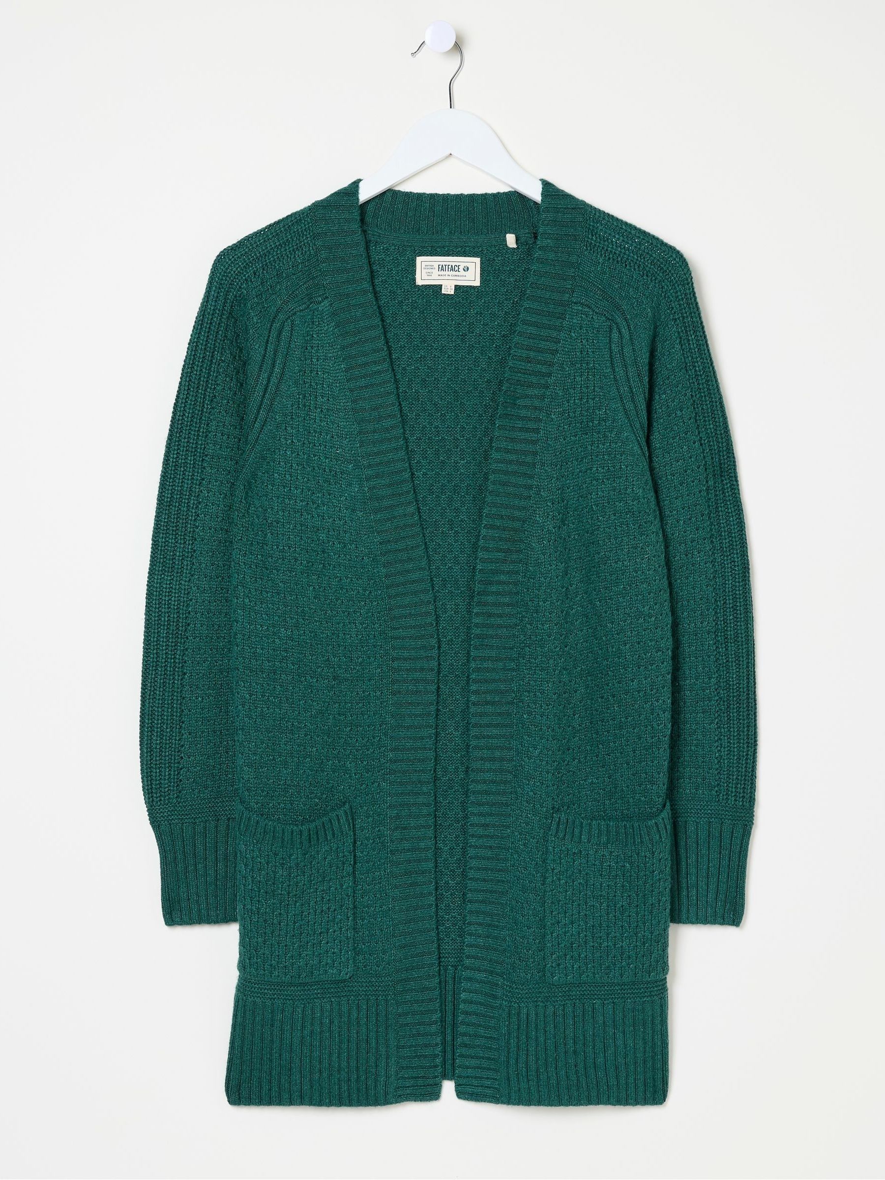 Hannah Dark Green Cardigan - Image 6 of 6 Hannah Dark Green Cardigan - Image 6 of 6