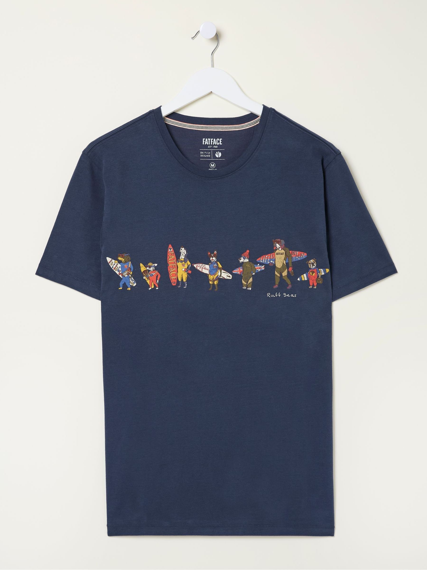 Blue Ruff Seas T-Shirt - Image 4 of 4